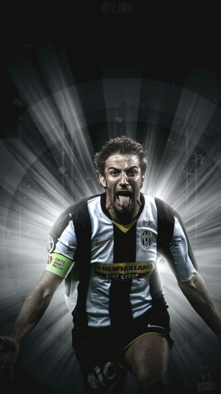 750x1340 Alessandro Del Piero. Juventus. Football, Soccer, Phone