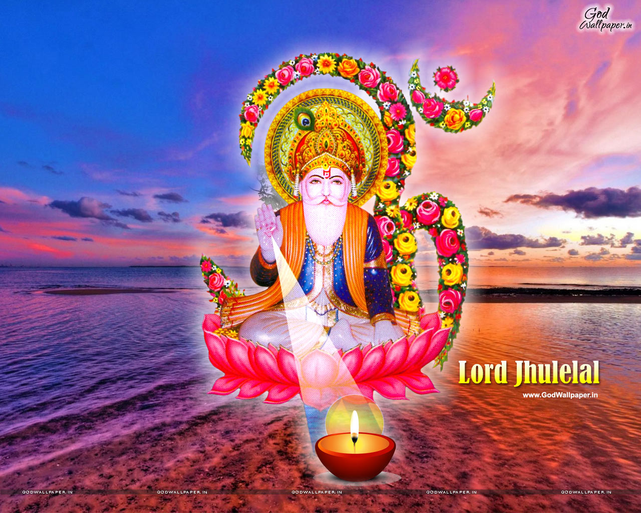 1280x1030 Jhulelal Sai Wallpaper for Desktop Free Download, Desktop