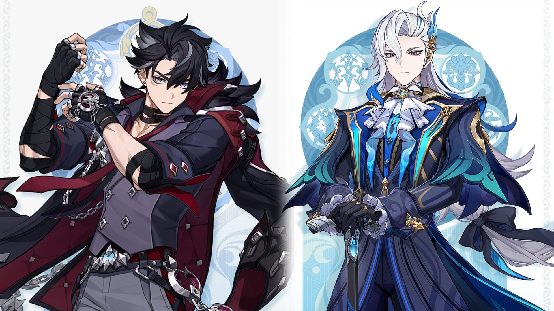 1920x1080 Genshin Impact Reveals Handsome New Characters Neuvillette & Wriothesley, Desktop