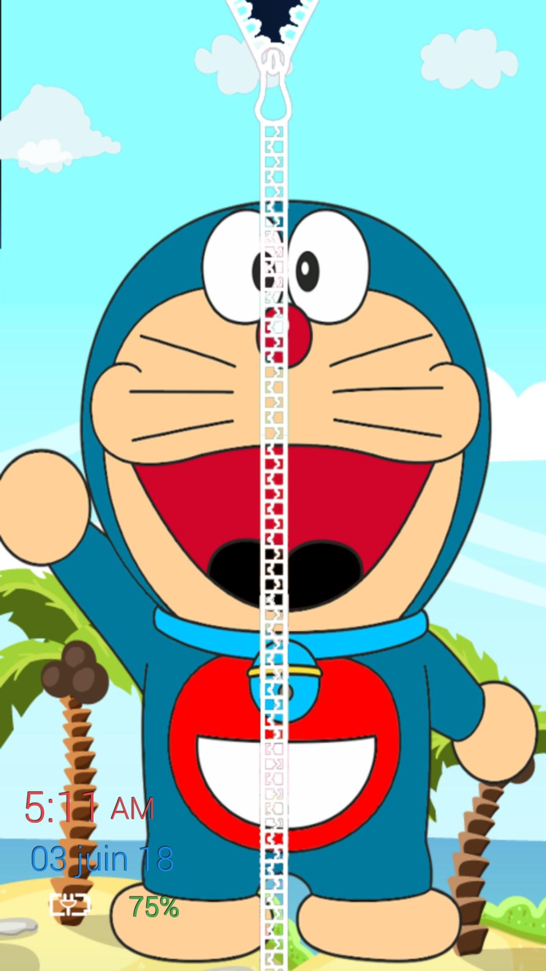 1080x1920 Doraemon and nobita lock screen (wallpaper) for Android, Phone