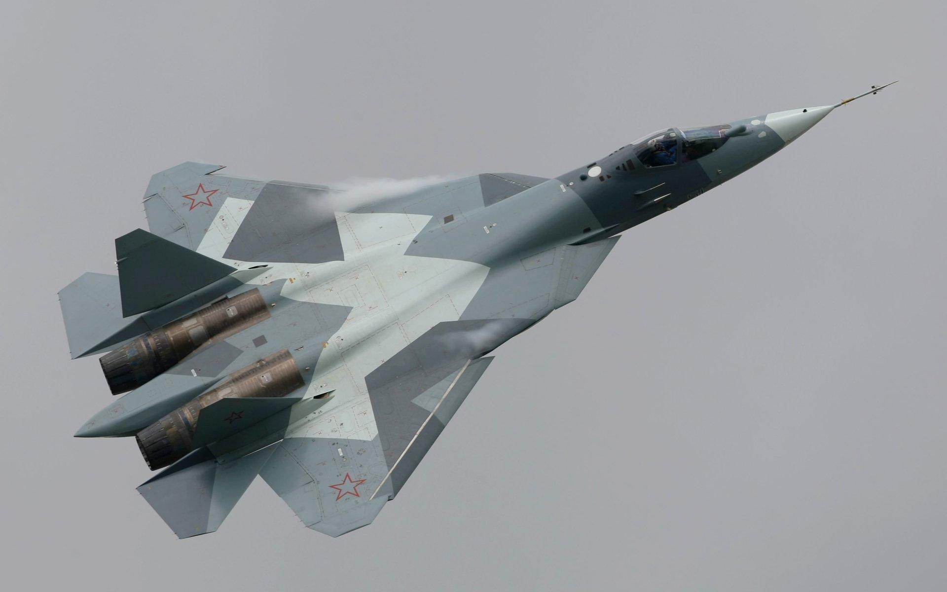 1920x1200 Sukhoi Su 57 HD Wallpaper, Desktop