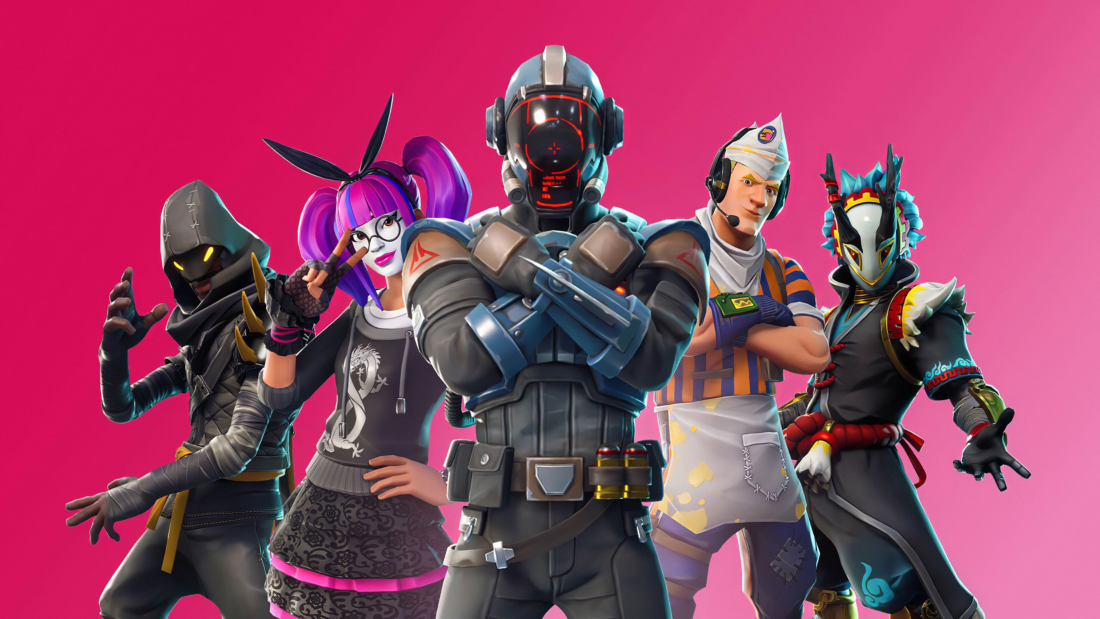 3840x2160 Fortnite Skins 4k, HD Games, 4k Wallpaper, Image, Background, Photo and Picture, Desktop