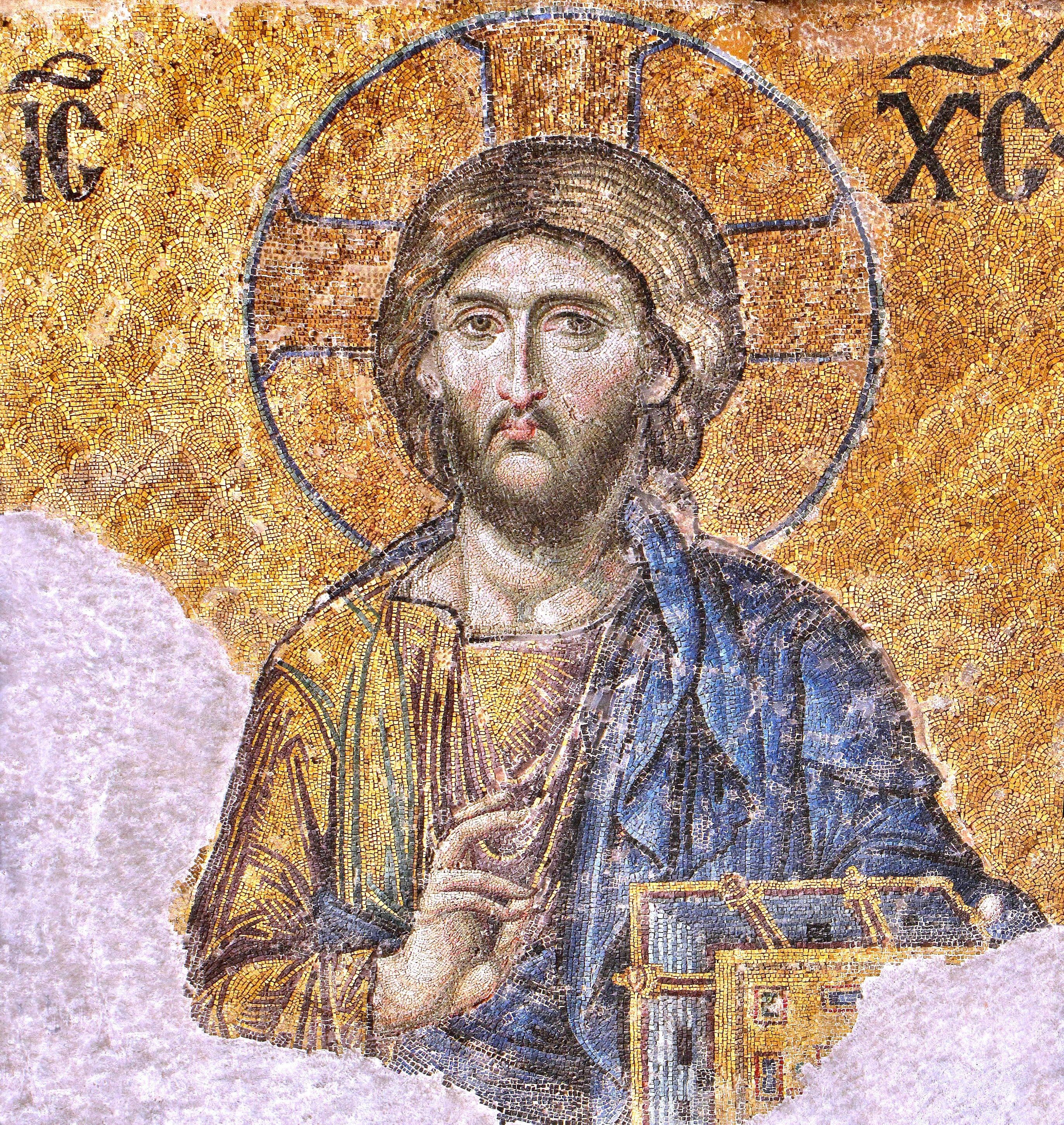 2750x2900 Orthodox Jesus Icon Wallpaper, Phone