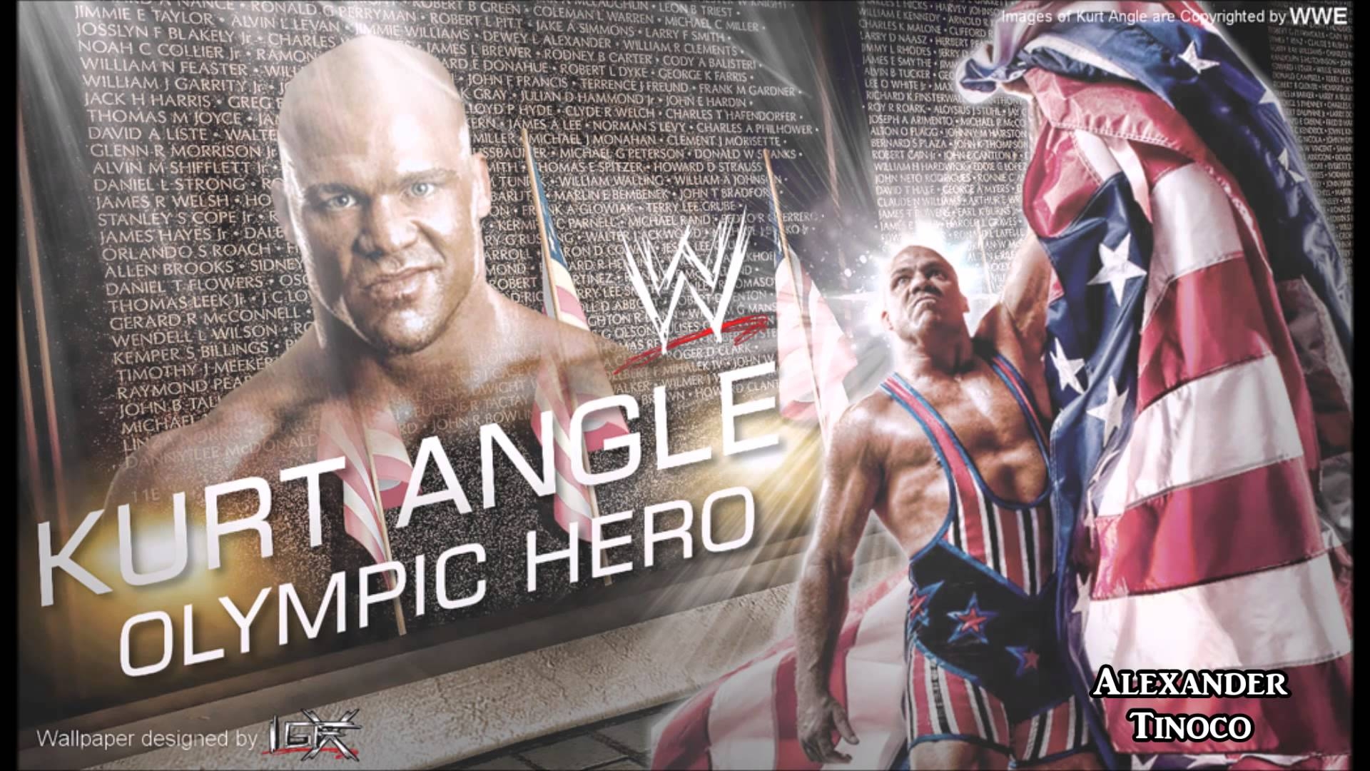 1920x1080 WWE Kurt Angle theme song (Remix), Desktop