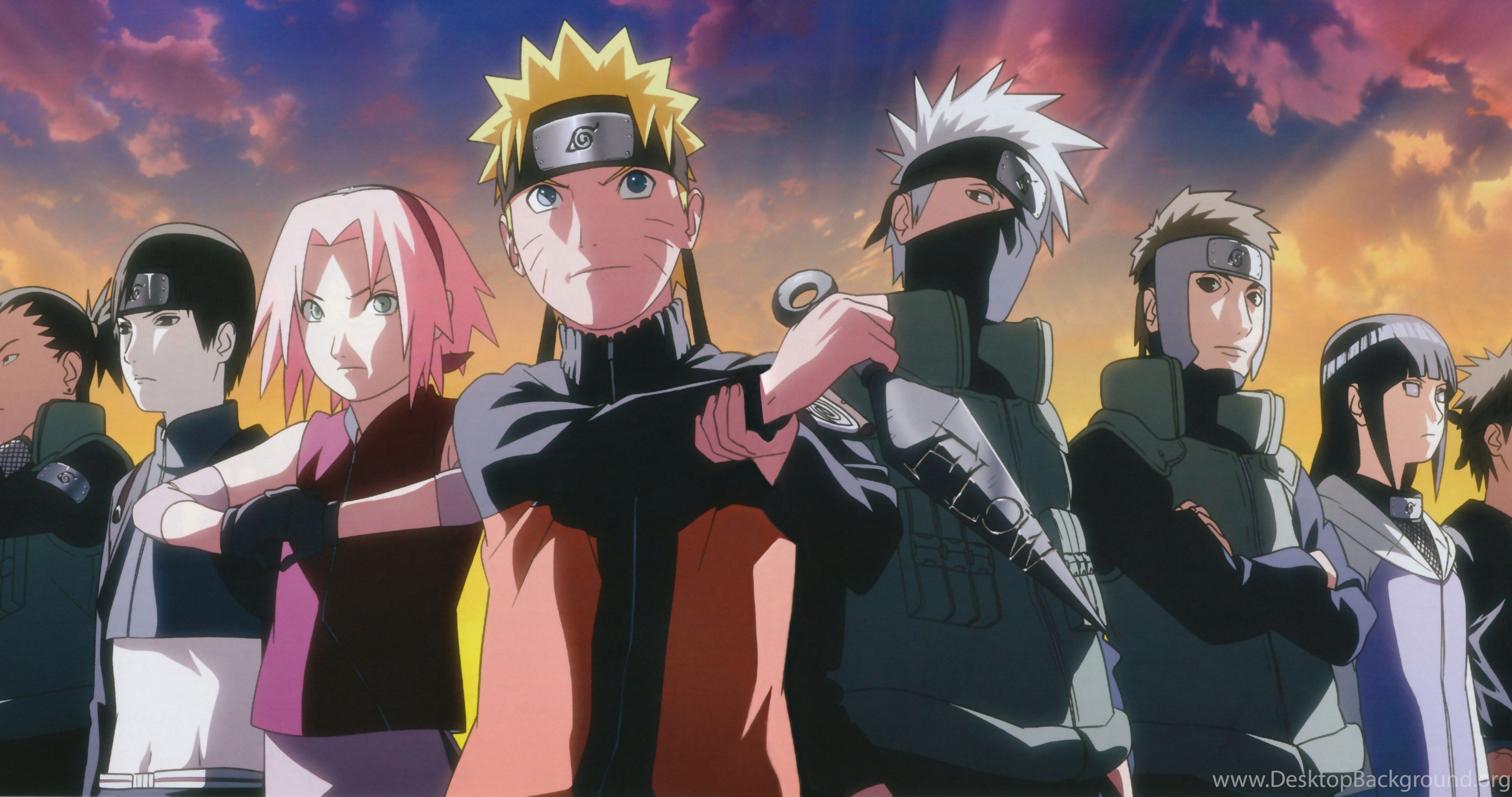 4100x2160 Naruto Shippuden All Characters Wallpaper Wallpaper Zone Desktop Background, Desktop