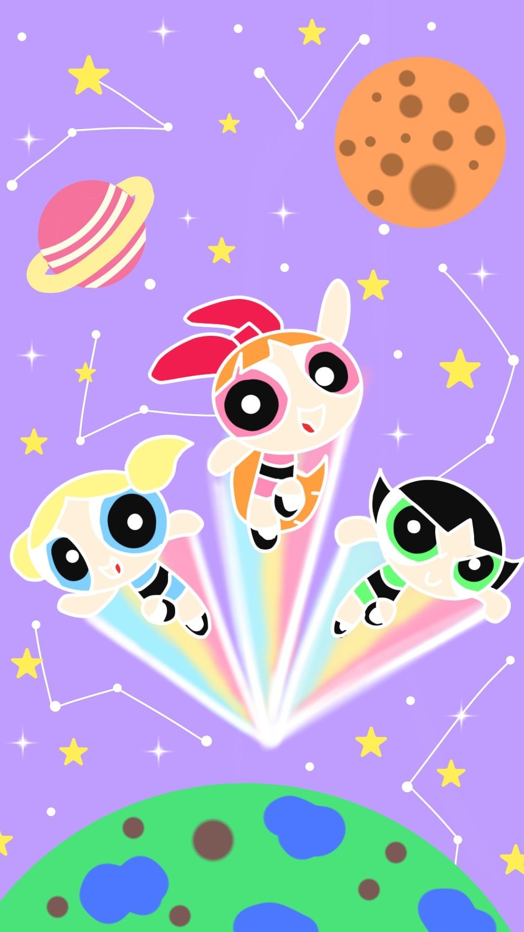 1080x1920 Powerpuff Girls Wallpaper, Phone