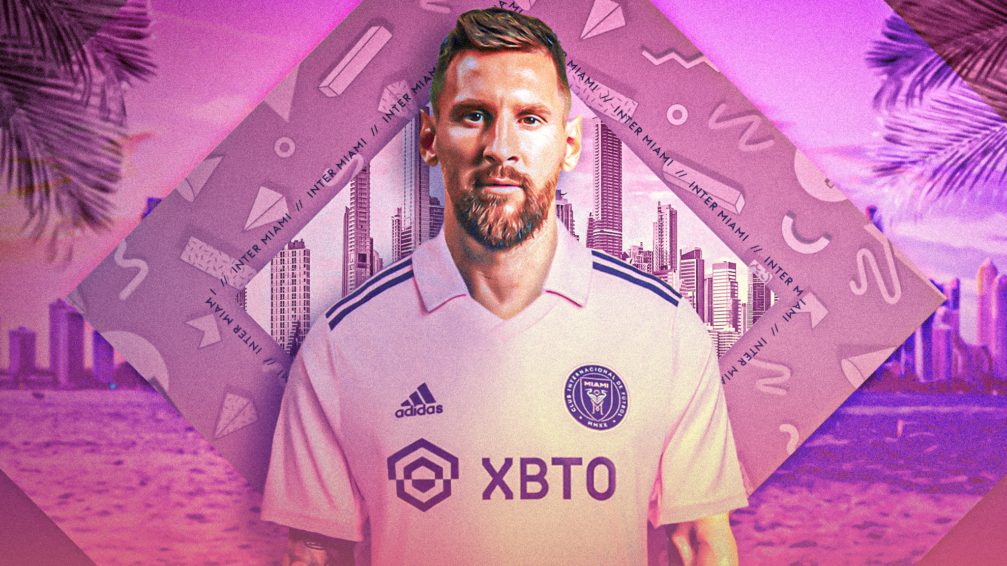 2050x1160 Lionel Messi completes free transfer to David Beckham's MLS franchise Inter Miami. Transfer Centre News, Desktop