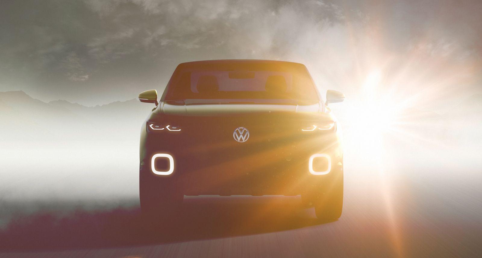 1600x860 Volkswagen T Cross Baby SUV Concept, Desktop