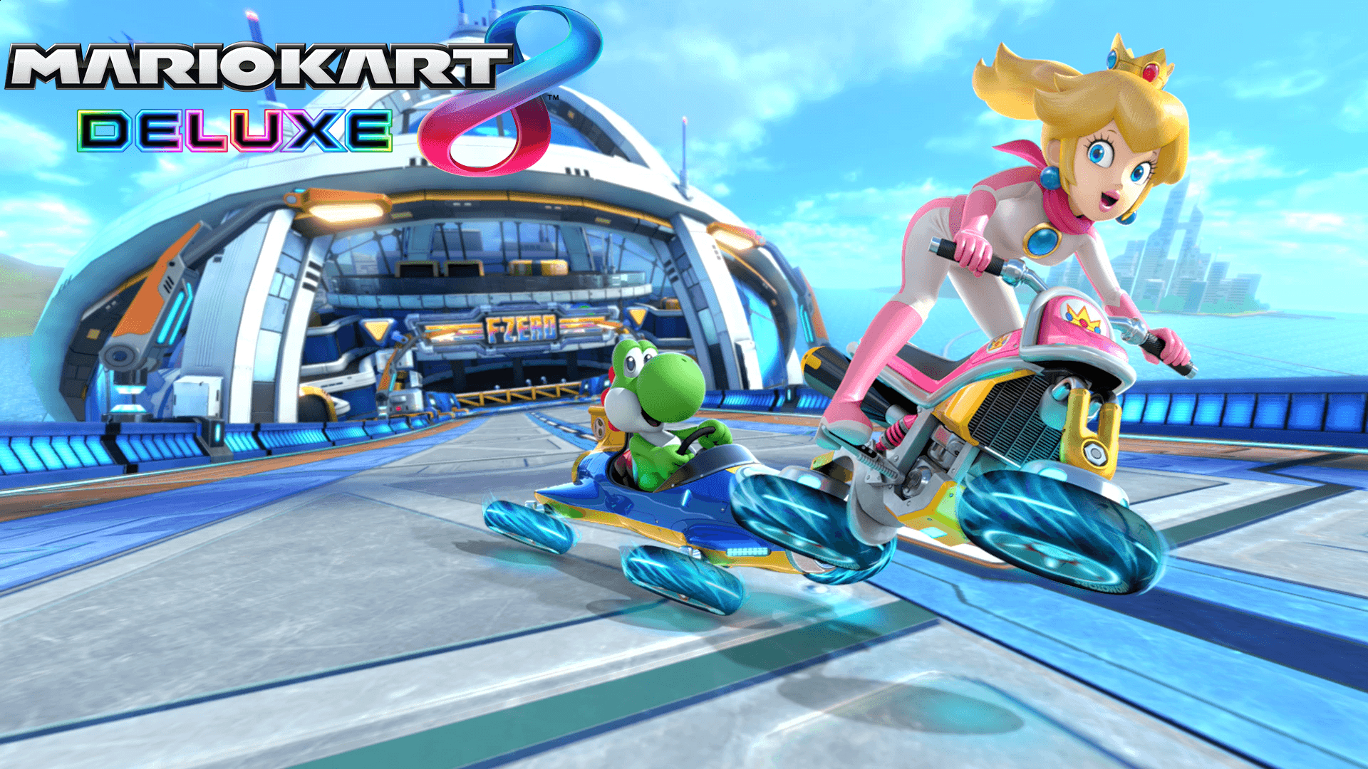 1920x1080 Mario Kart 8 Deluxe Peach & Yoshi Wallpaper HD Wallpaper, Desktop