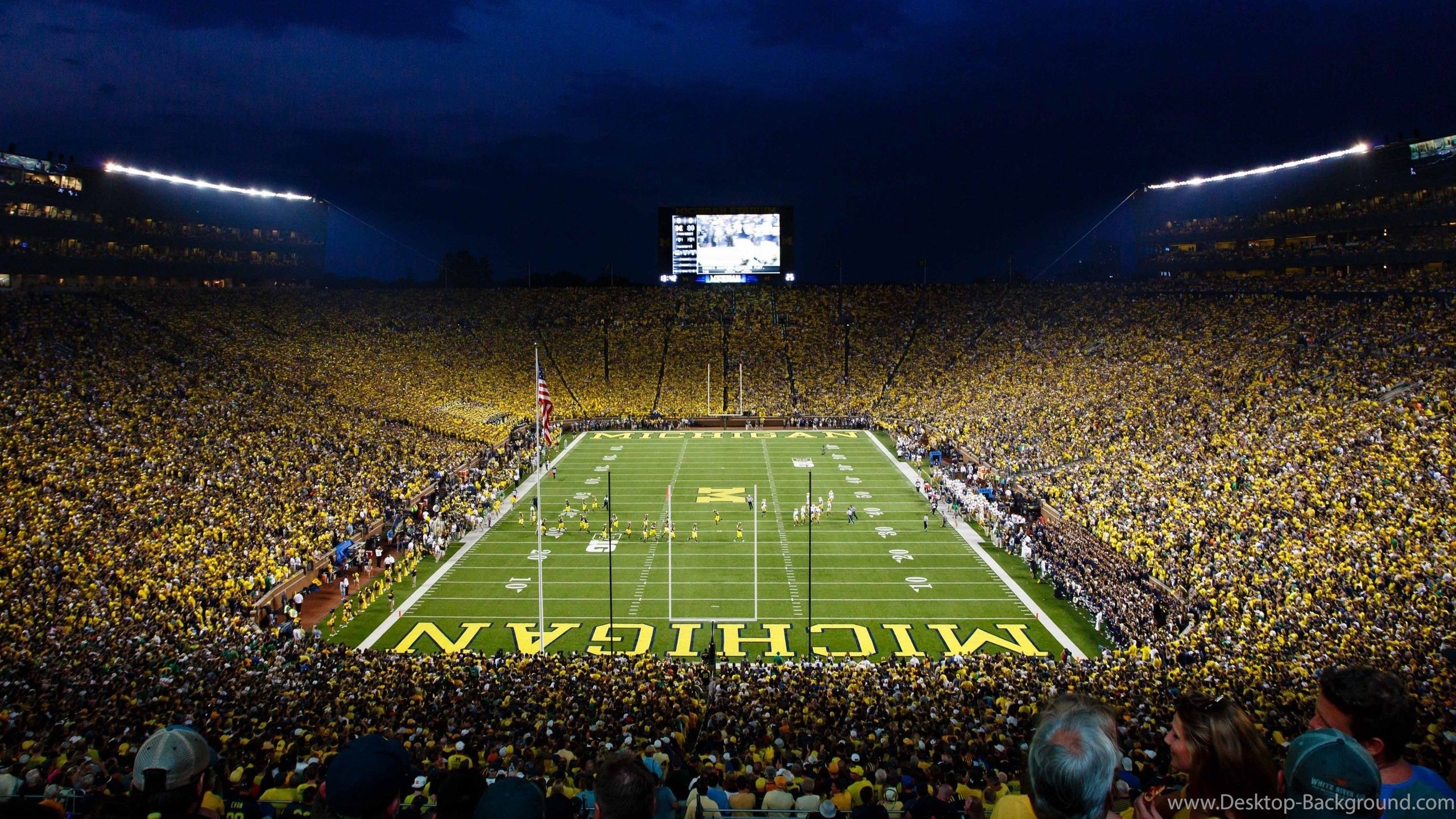 2560x1440 Best Of Michigan Football Computer Wallpaper. Michigan football, Michigan wolverines football, Michigan, Desktop