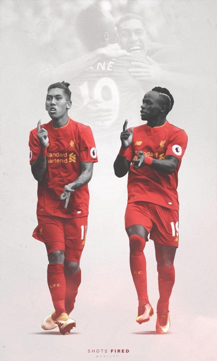 720x1200 Liverpool Football Club Firmino Sadio Mane, Phone