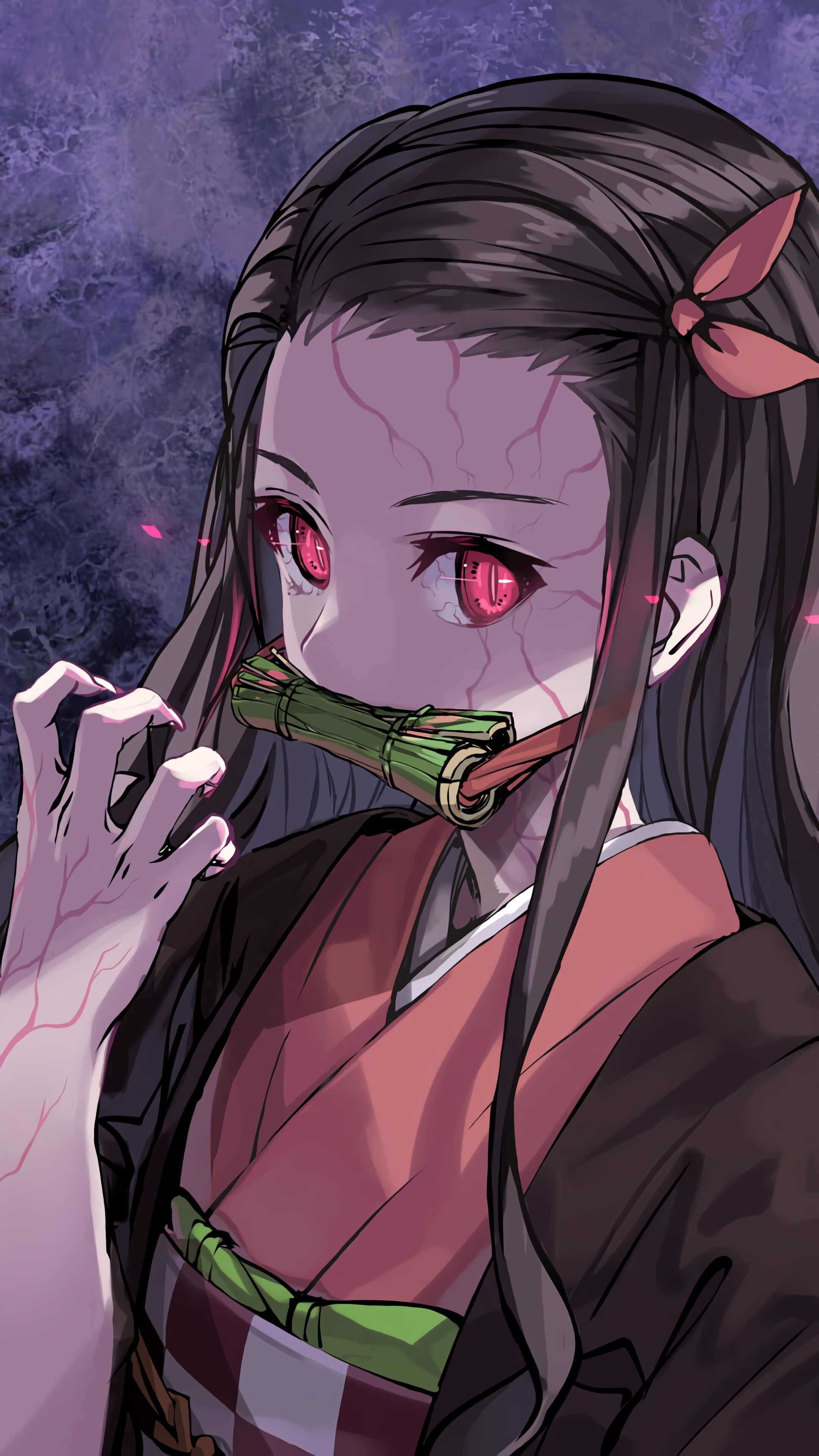 2160x3840 Nezuko, Blood Demon Art, Kimetsu no Yaiba, 4K phone HD Wallpaper, Image, Background, Photo and Picture. Mocah HD Wallpaper, Phone