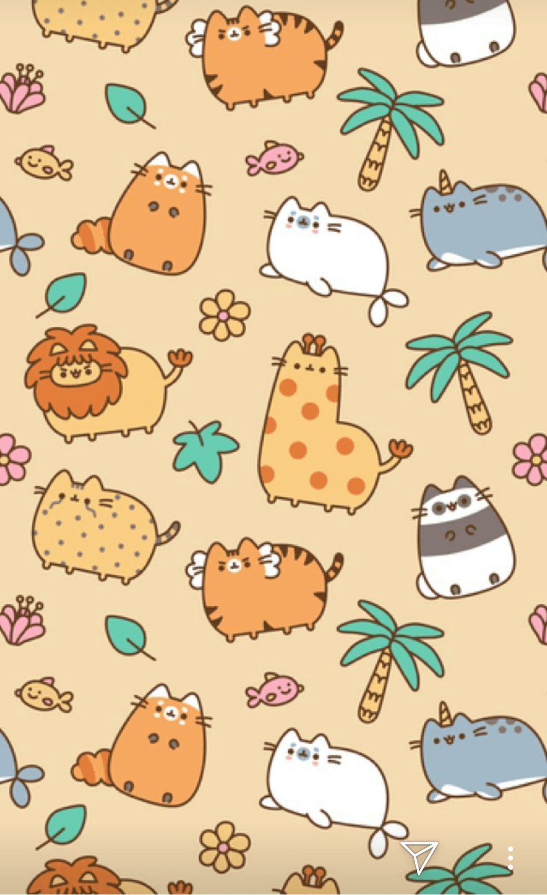 1080x1770 Pusheen animals phone wallpaper. Maddyn's stuff. Pusheen, Phone