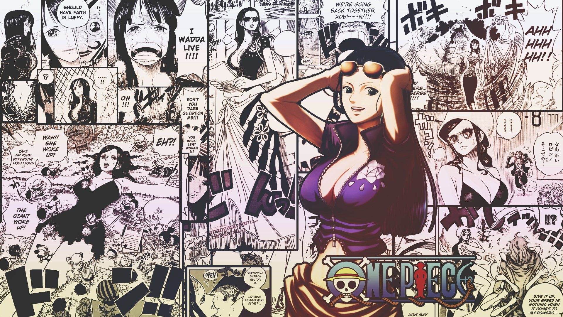 1920x1080 Anime One Piece Nico Robin P #wallpaper #hdwallpaper #desktop. Nico robin, Anime one, One piece manga, Desktop