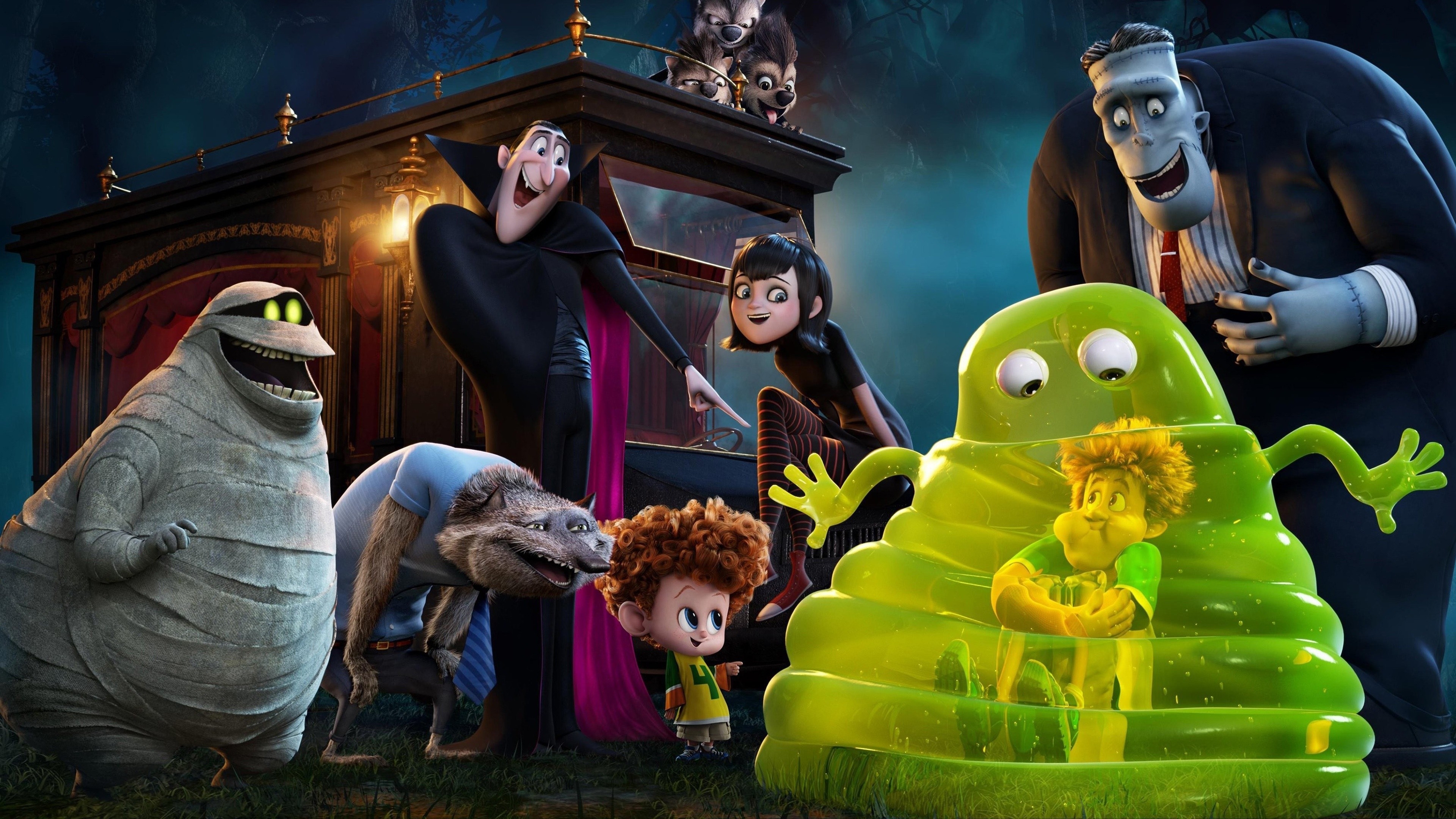 3840x2160 hotel transylvania HD wallpaper, background, Desktop