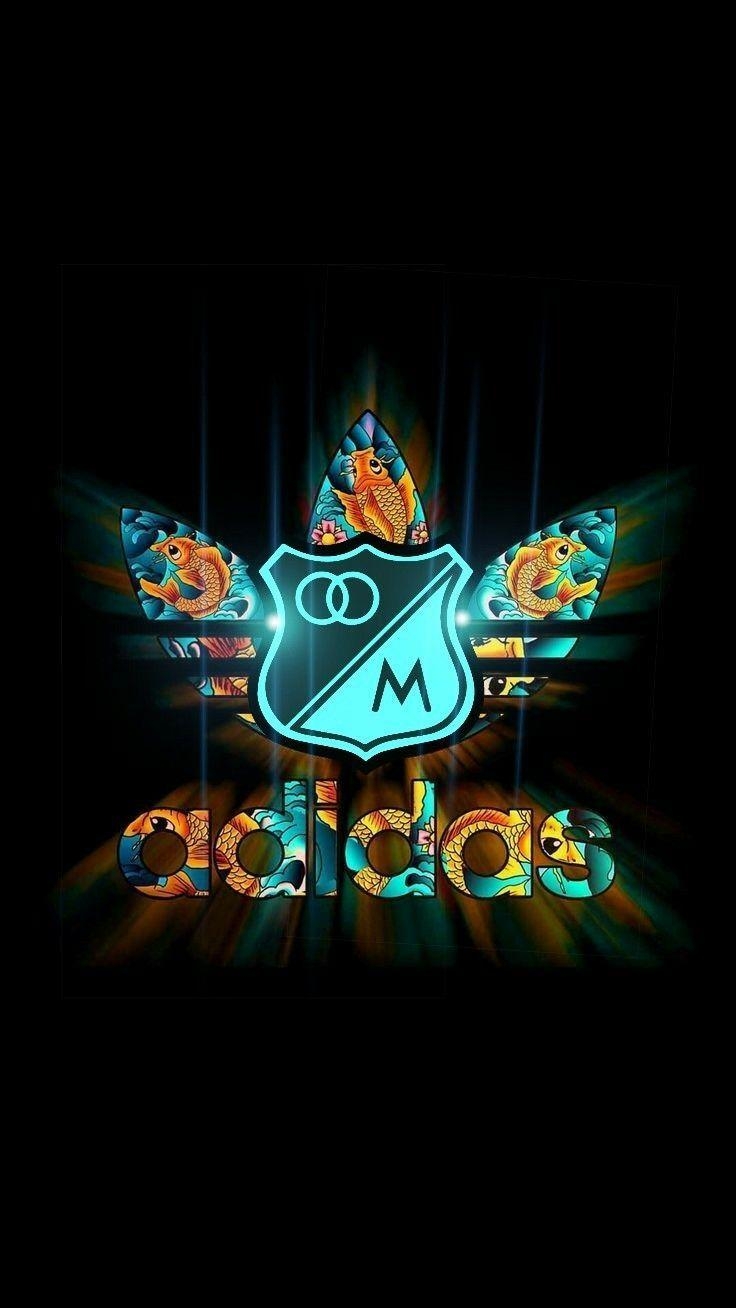 740x1310 Logró adidas millonarios neón full. Fondos Escudo Millonarios Fc, Phone