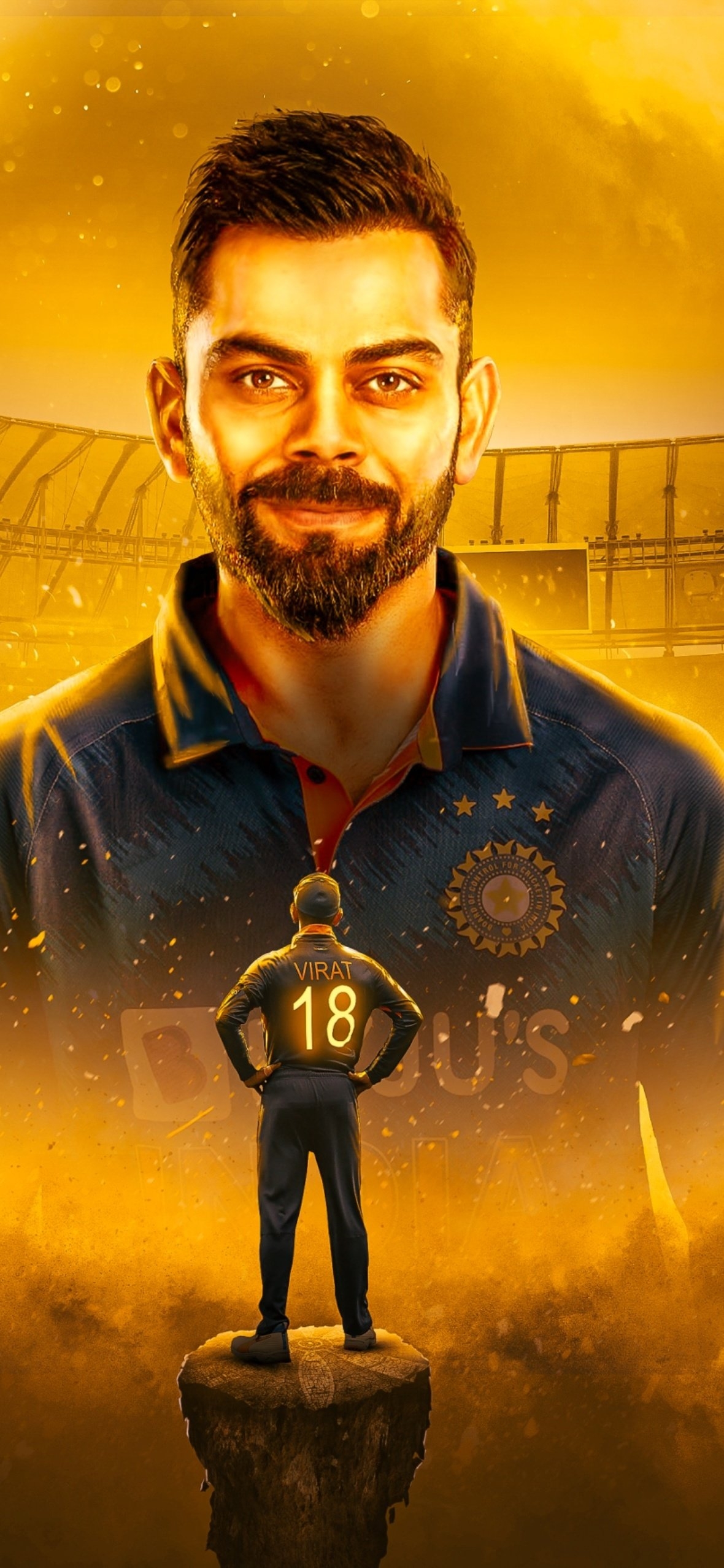 1180x2560 Best Virat Kohli iPhone Wallpaper [ HQ ], Phone