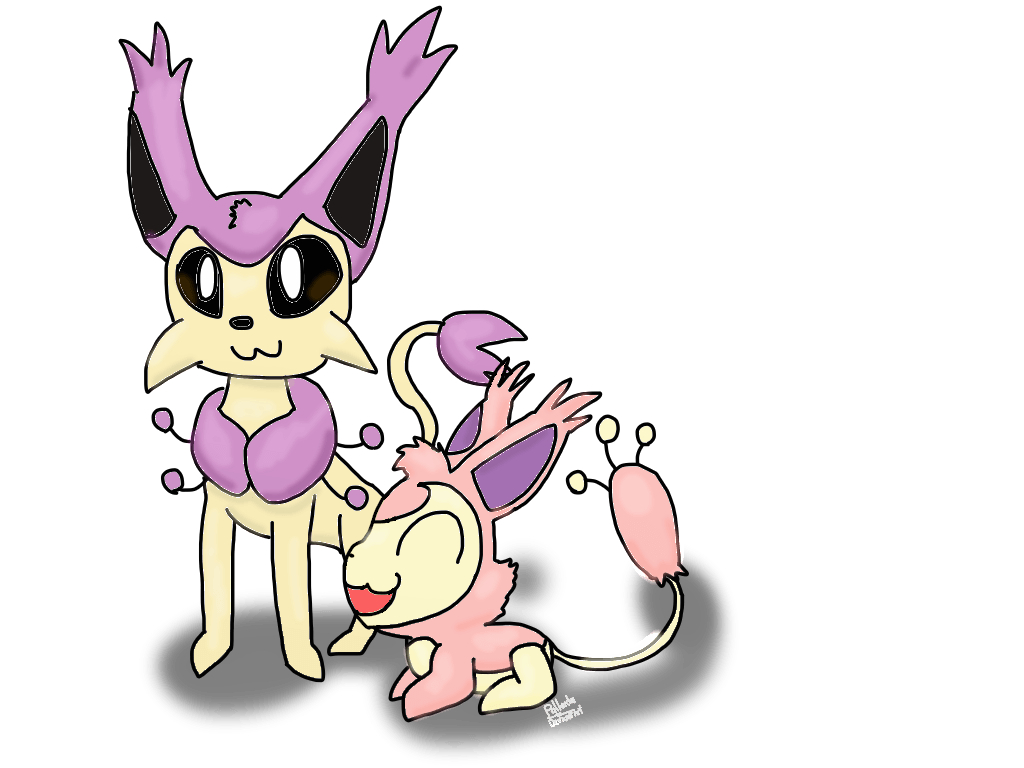 1030x770 Delcatty and Skitty, Desktop