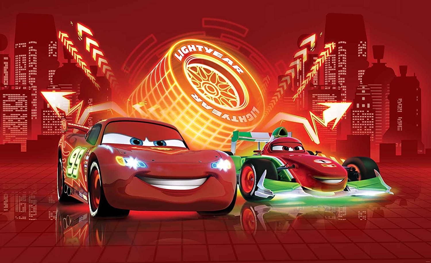 1500x920 Tapetokids Photo Wallpaper Disney Cars Lightning McQueen Bernoulli, Desktop