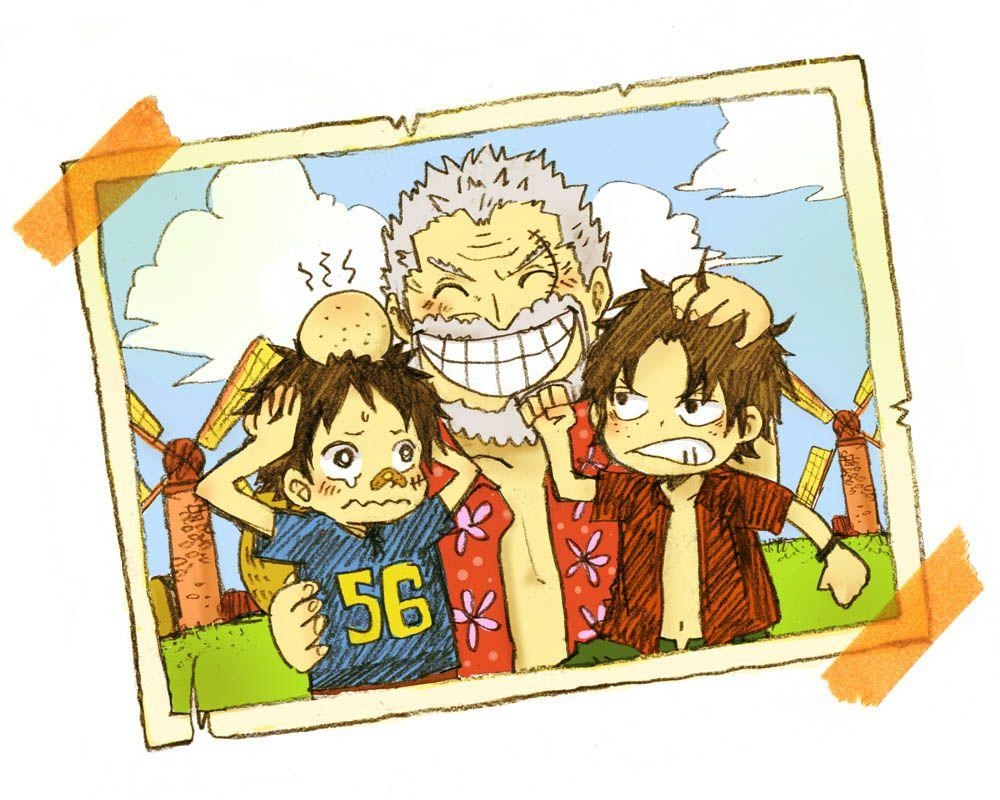 1000x800 Monkey D. Garp, Portgas D. Ace, and Monkey D. Luffy One piece, Desktop