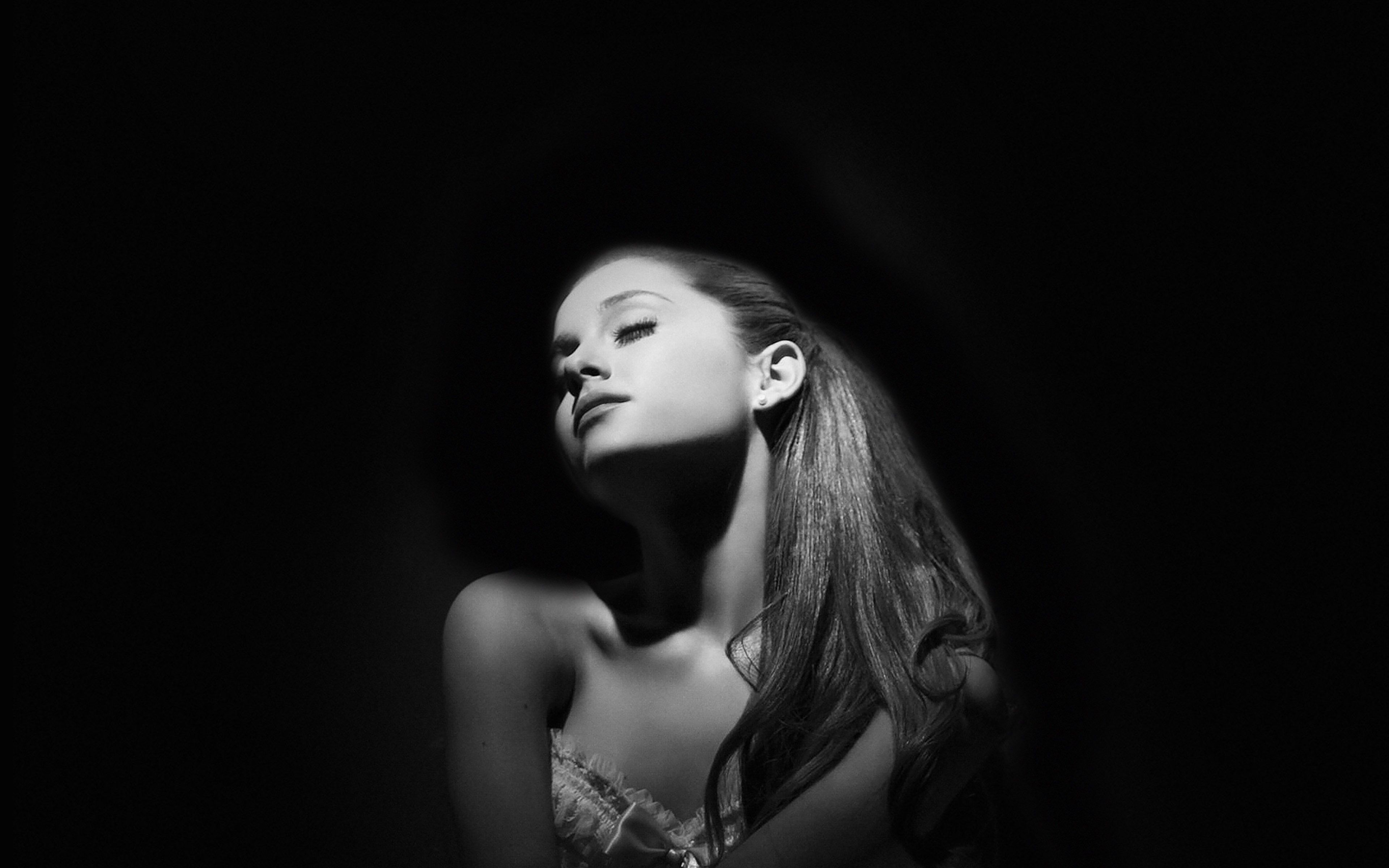 3840x2400 wallpaper for desktop, laptop. wallpaper ariana grande dark music, Desktop