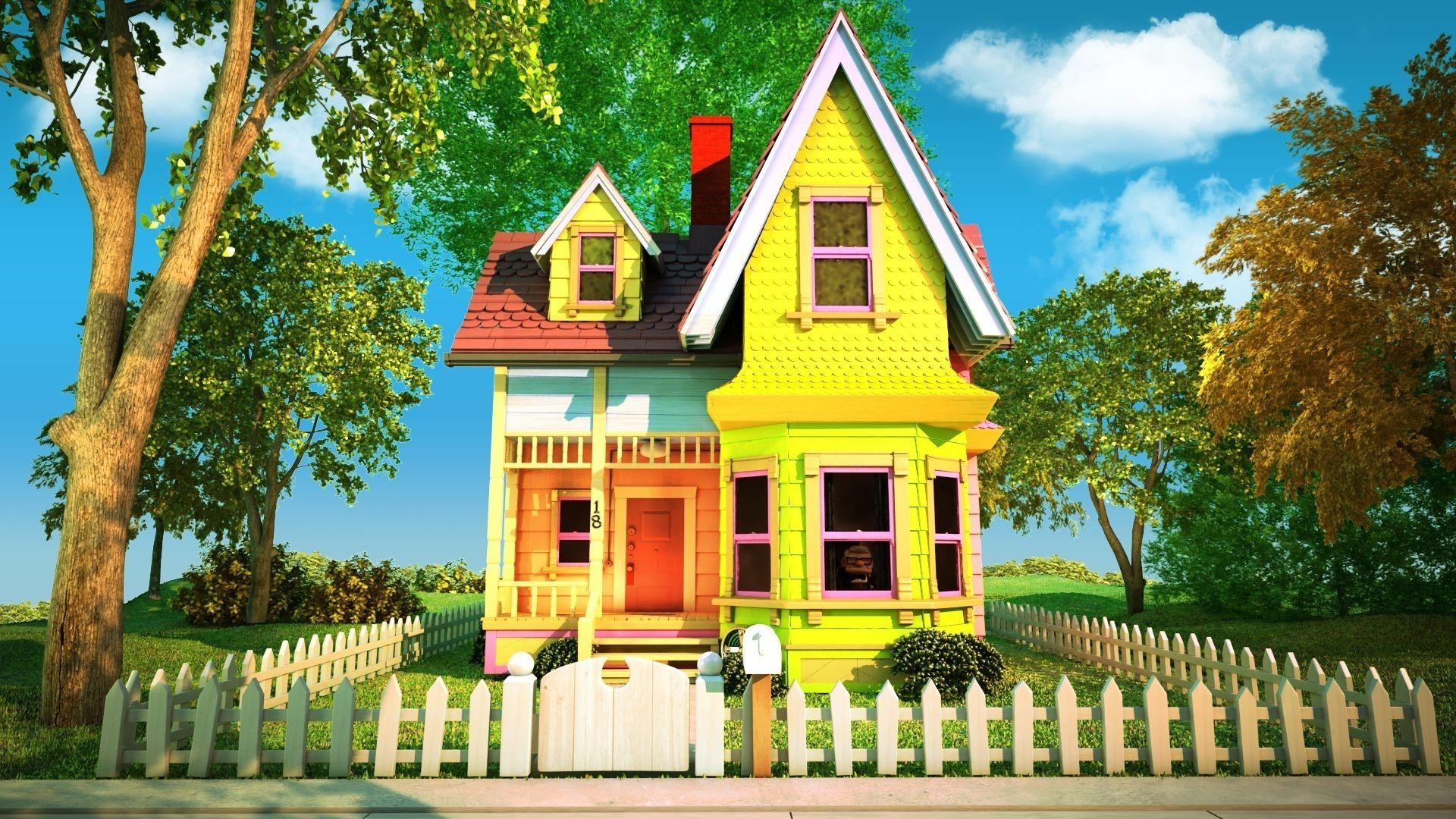 1920x1080 Latest Up House Pixar High Resolution FULL HD 1080p For PC, Desktop