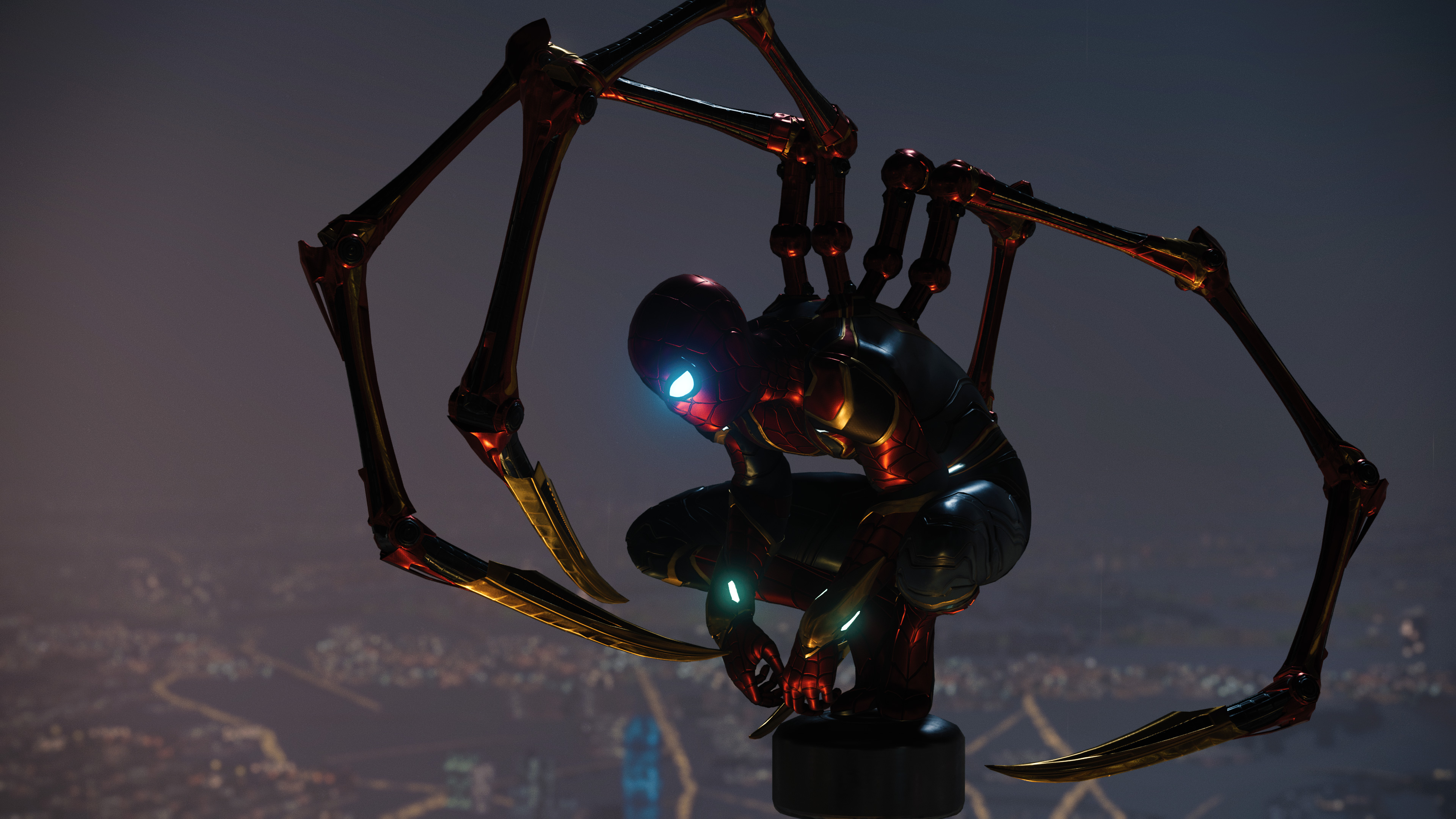 3840x2160 Iron Spider 4k Ultra HD Wallpaper. Background Imagex2160, Desktop