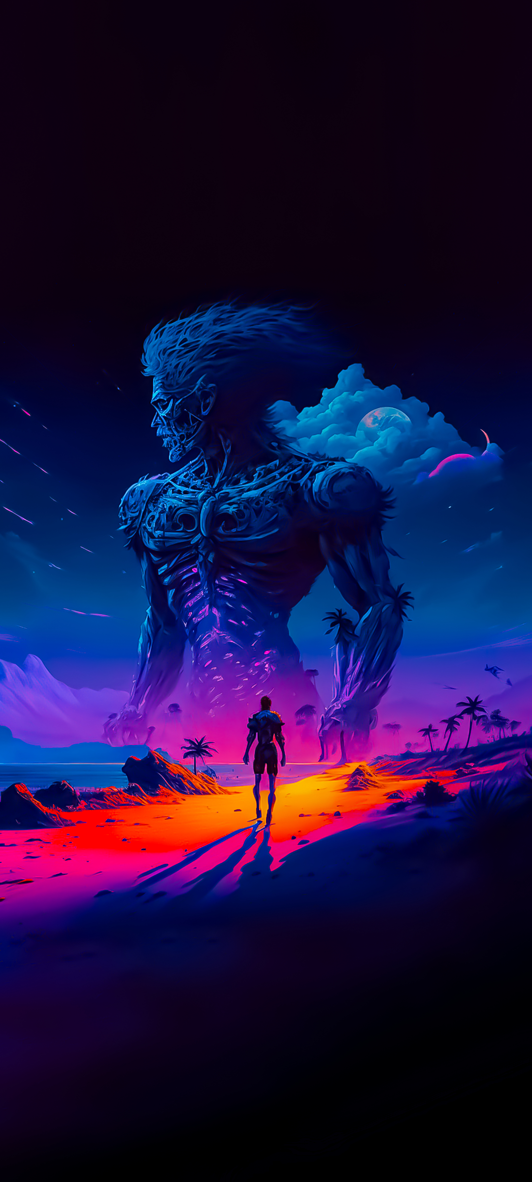 1080x2400 SCI FI AI ARTWORK WALLPAPER FOR IPHONE, Phone