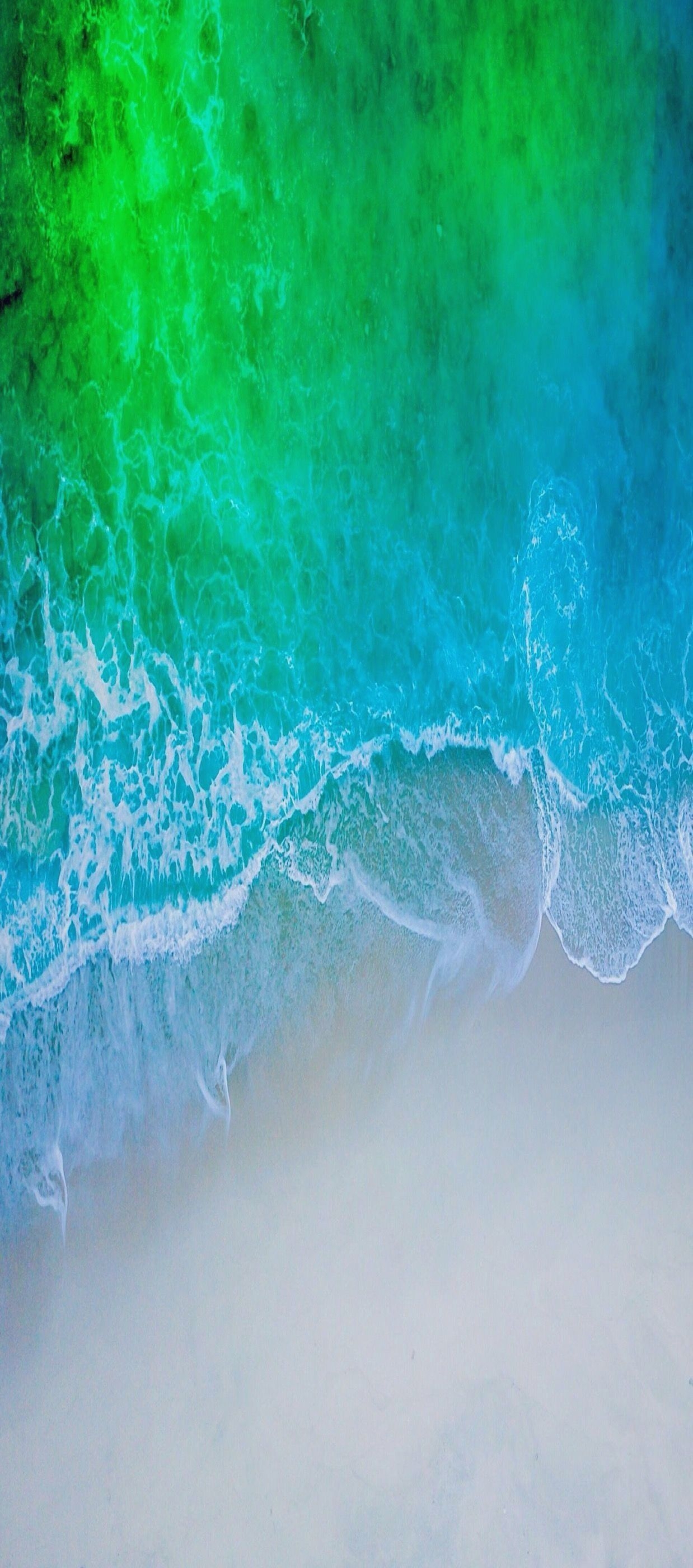 1240x2800 Apple Beach Wallpaper, Phone