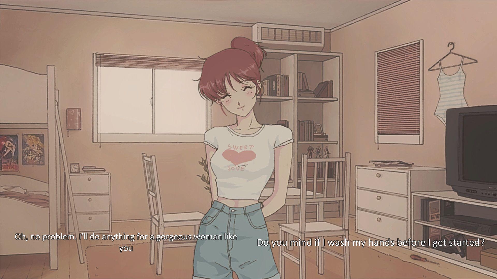 1920x1080 90s Anime Aesthetic Desktop Wallpaper Free 90s Anime Aesthetic Desktop Background, Desktop