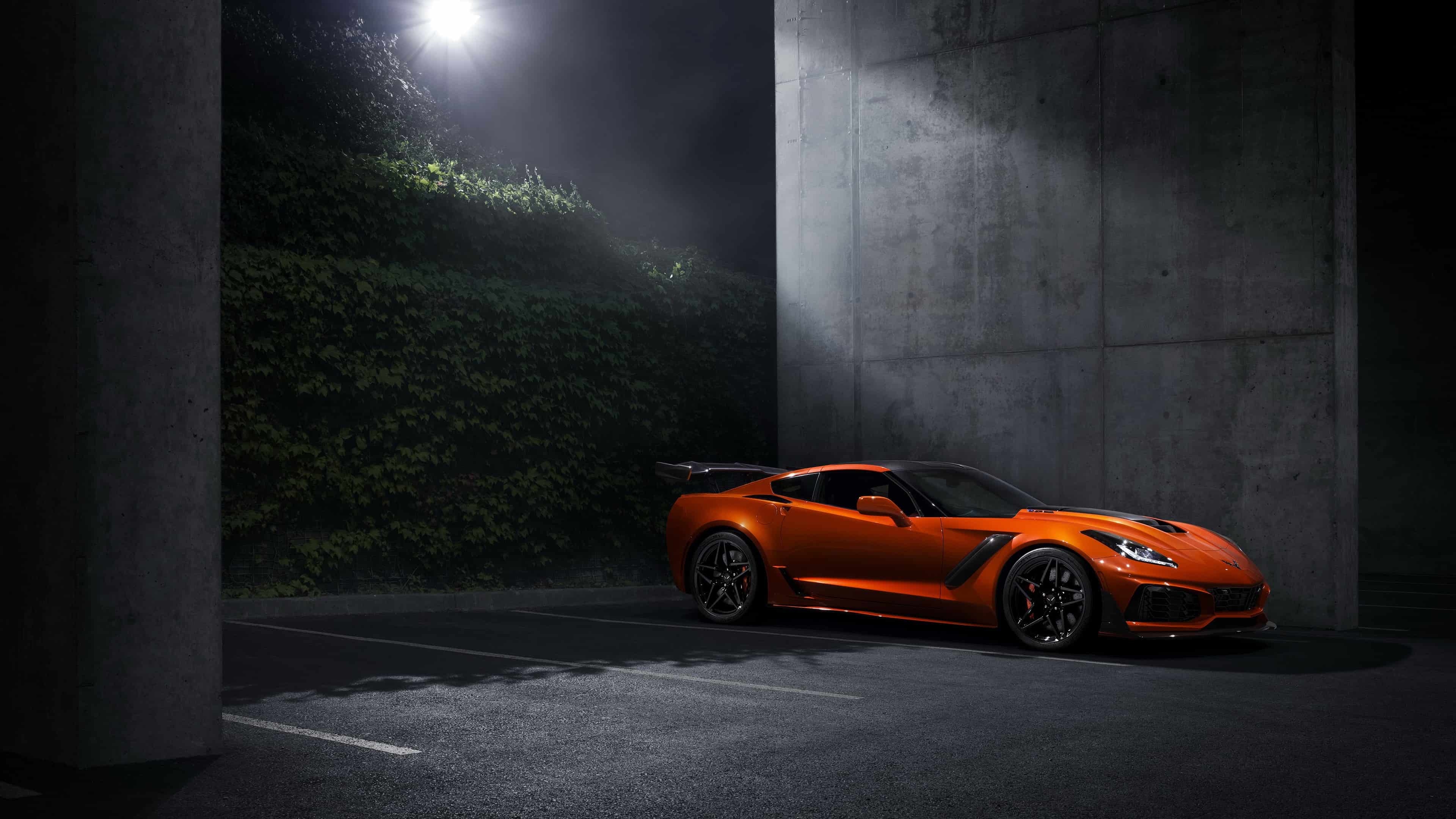 3840x2160 Chevrolet Corvette ZR1 Orange UHD 4K Wallpaper, Desktop