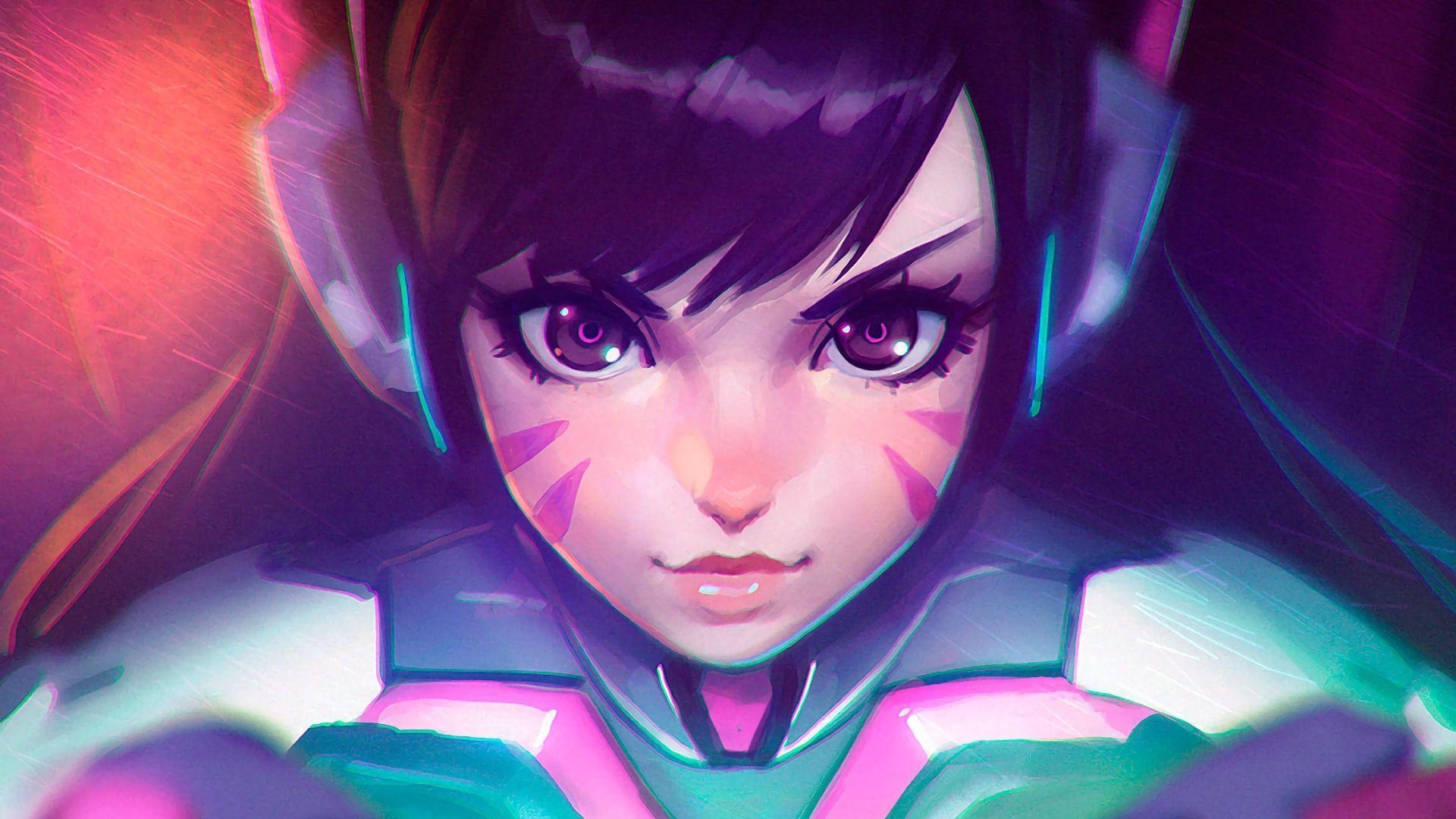 1920x1080 D.Va (Overwatch) HD Wallpaper and Background Image, Desktop