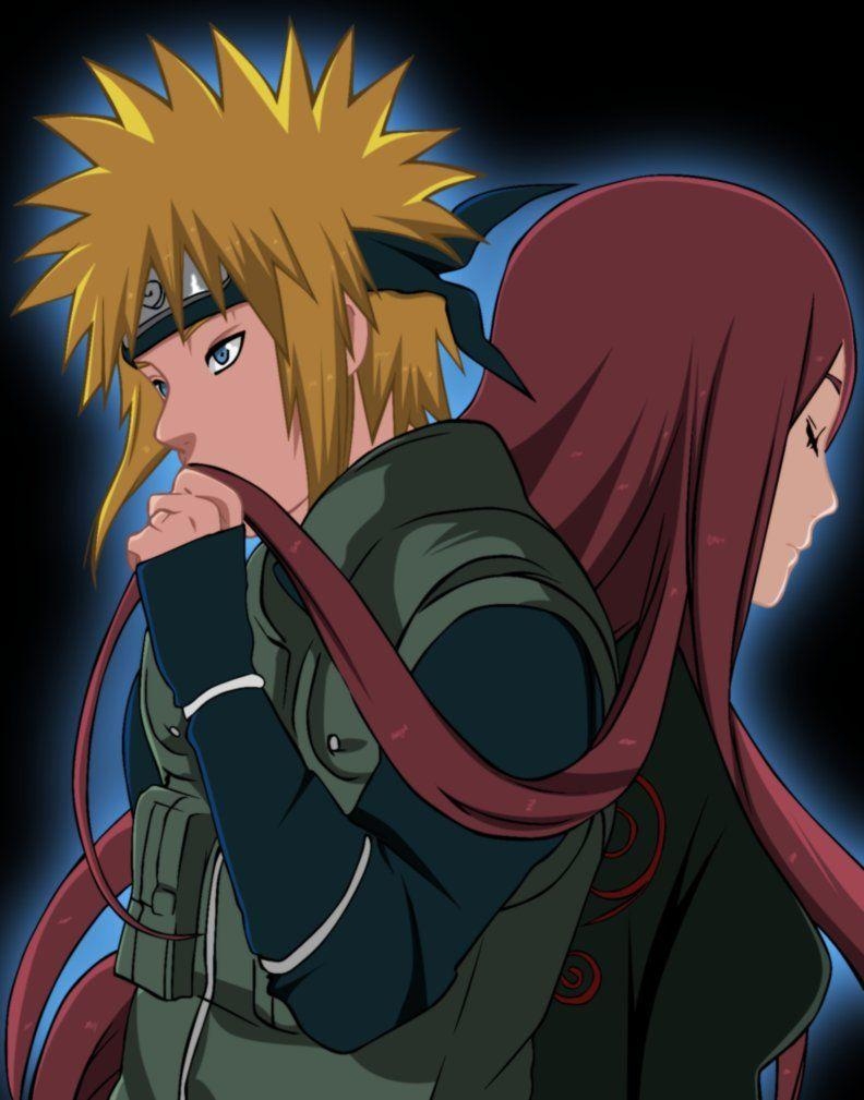 800x1010 Minato And Kushina By GoLD MK, Phone