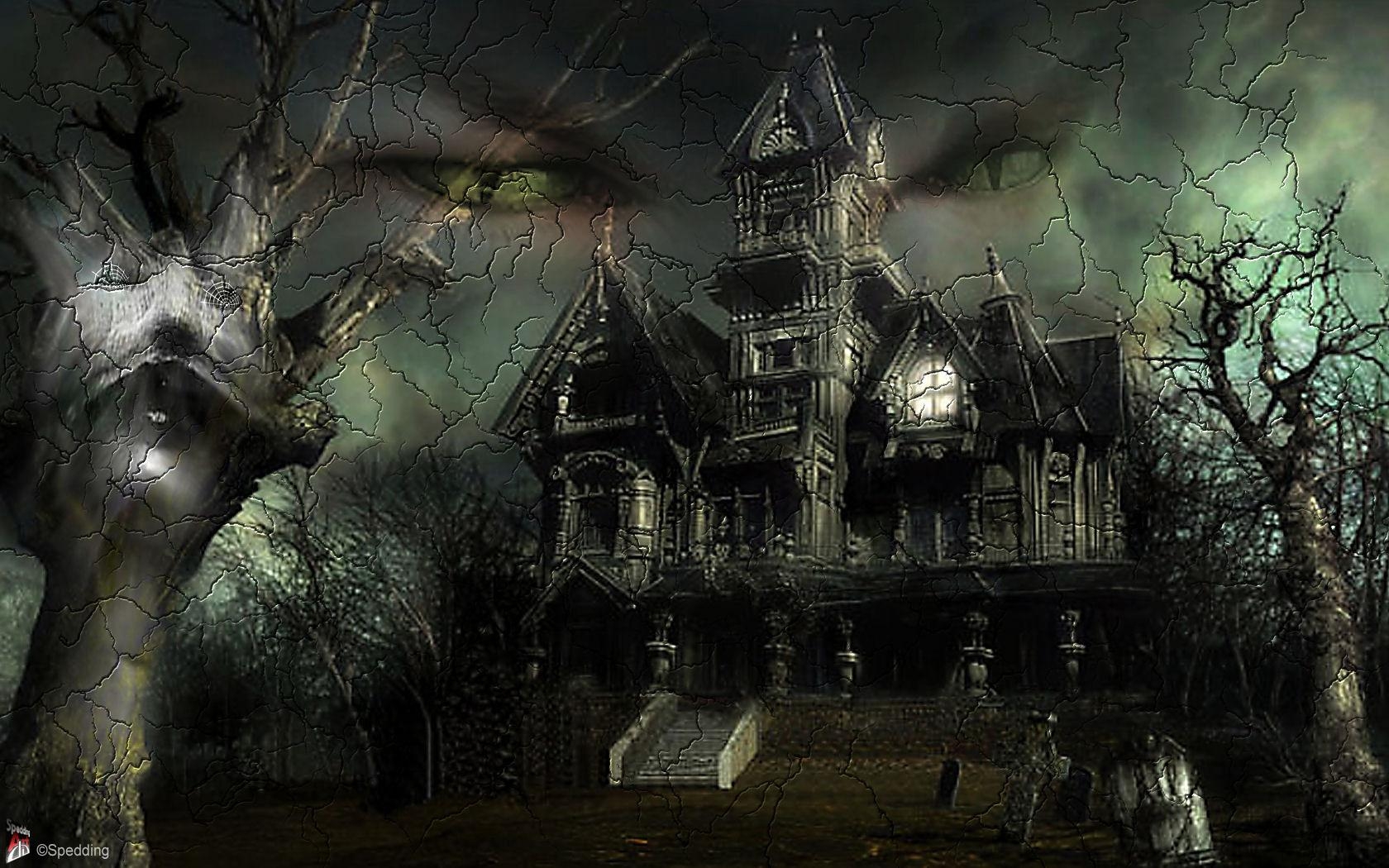 1680x1050 Scary Halloween Wallpaper Free, Desktop