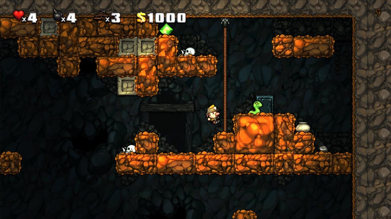 1280x720 Spelunky, Desktop