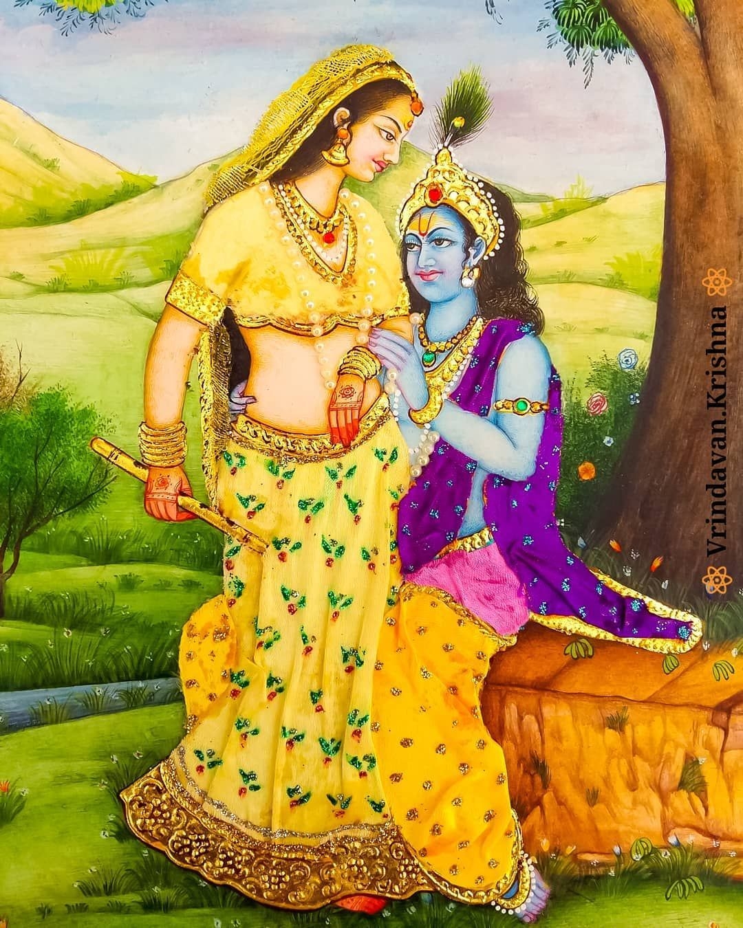 1080x1350 Lord Radha Krishna Image, HD Love Photo and 3D Pics 2020, Phone