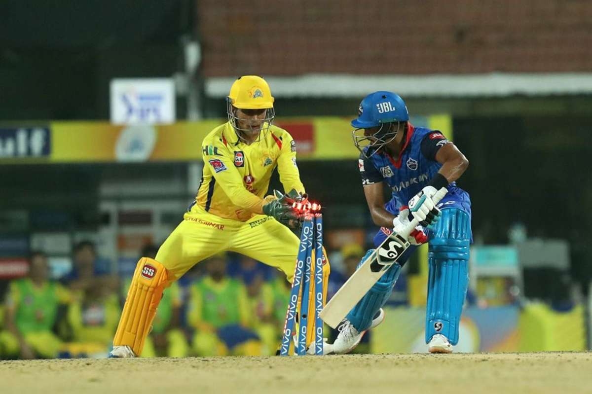 1200x800 IPL CSK Vs DC: MS Dhoni's Lightning Hands Strike Twice To Stump Chris Morris, Shreyas 'mid Air', Desktop