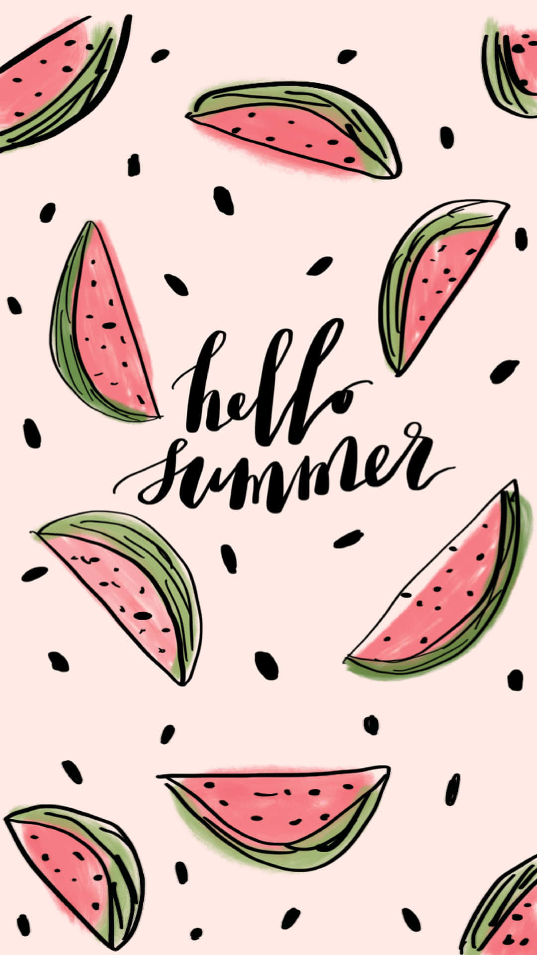 1080x1920 Download Cute Hello Summer iPhone Wallpaper, Phone