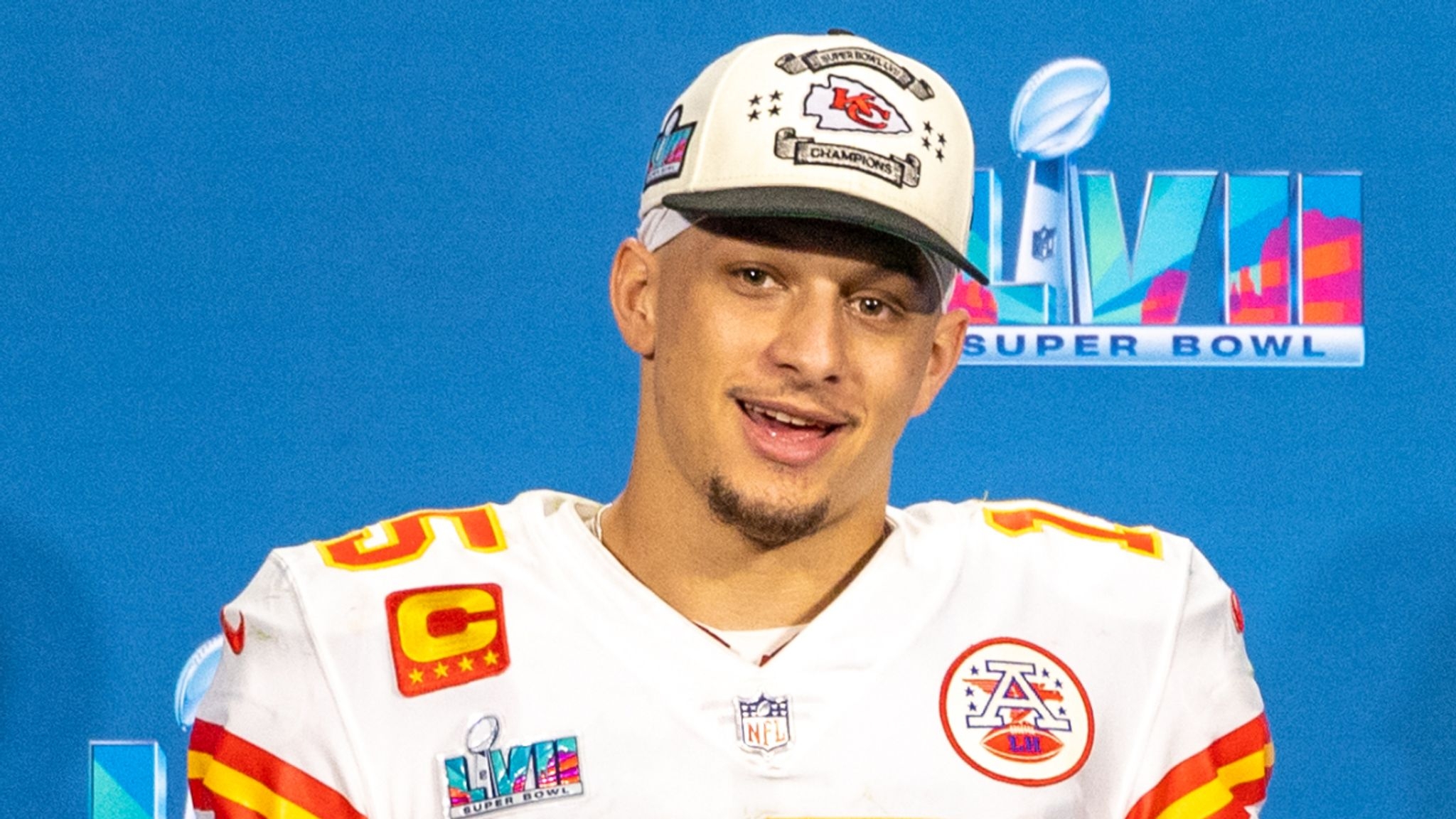 2050x1160 Patrick Mahomes says his ankle injury won't hold him back from team's offseason programme with Kansas City Chiefs ahead of 2023 season, Desktop