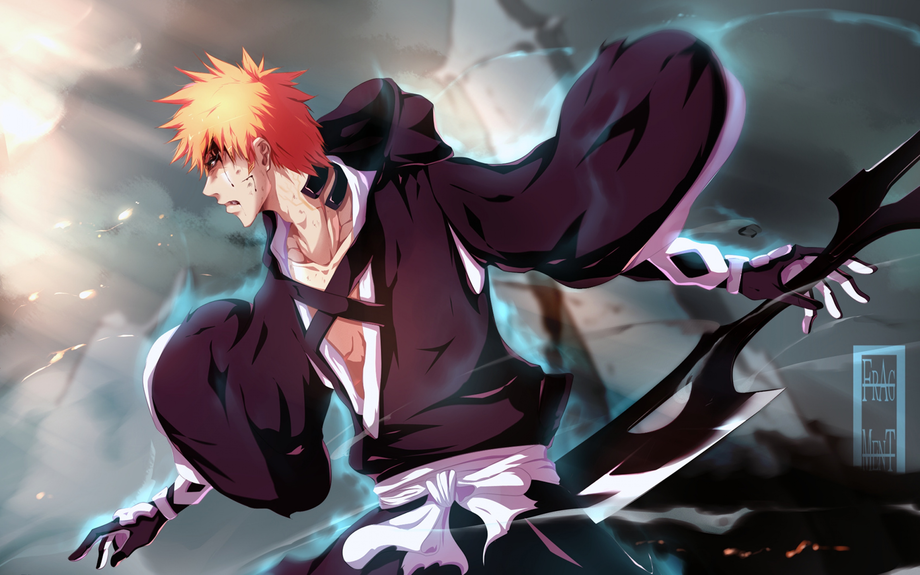 3840x2400 Free download Bleach Kurosaki ichigo Anime Art Wallpaper Background Ultra HD 4K [] for your Desktop, Mobile & Tablet. Explore 4K Anime WallpaperK HD Wallpaper, Desktop