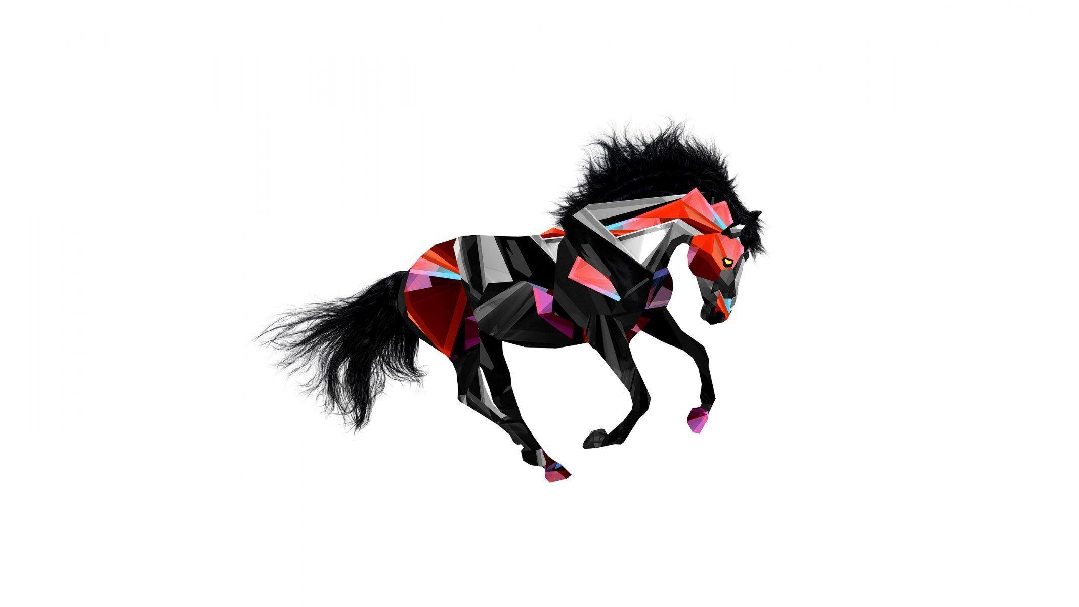 2140x1200 Abstract Horse Wallpaper Free Abstract Horse Background, Desktop