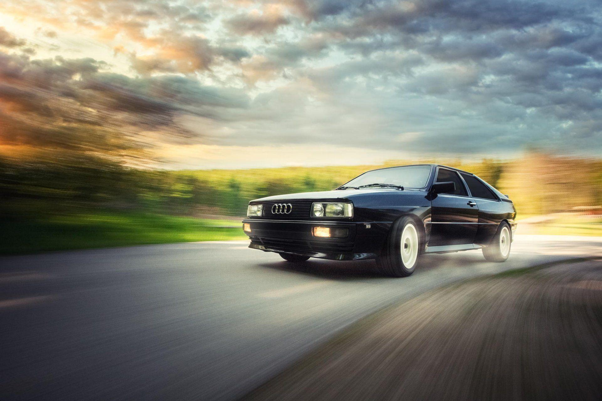 1920x1280 audi coupe urquattro quattro black werner burgstaller audi coupe, Desktop