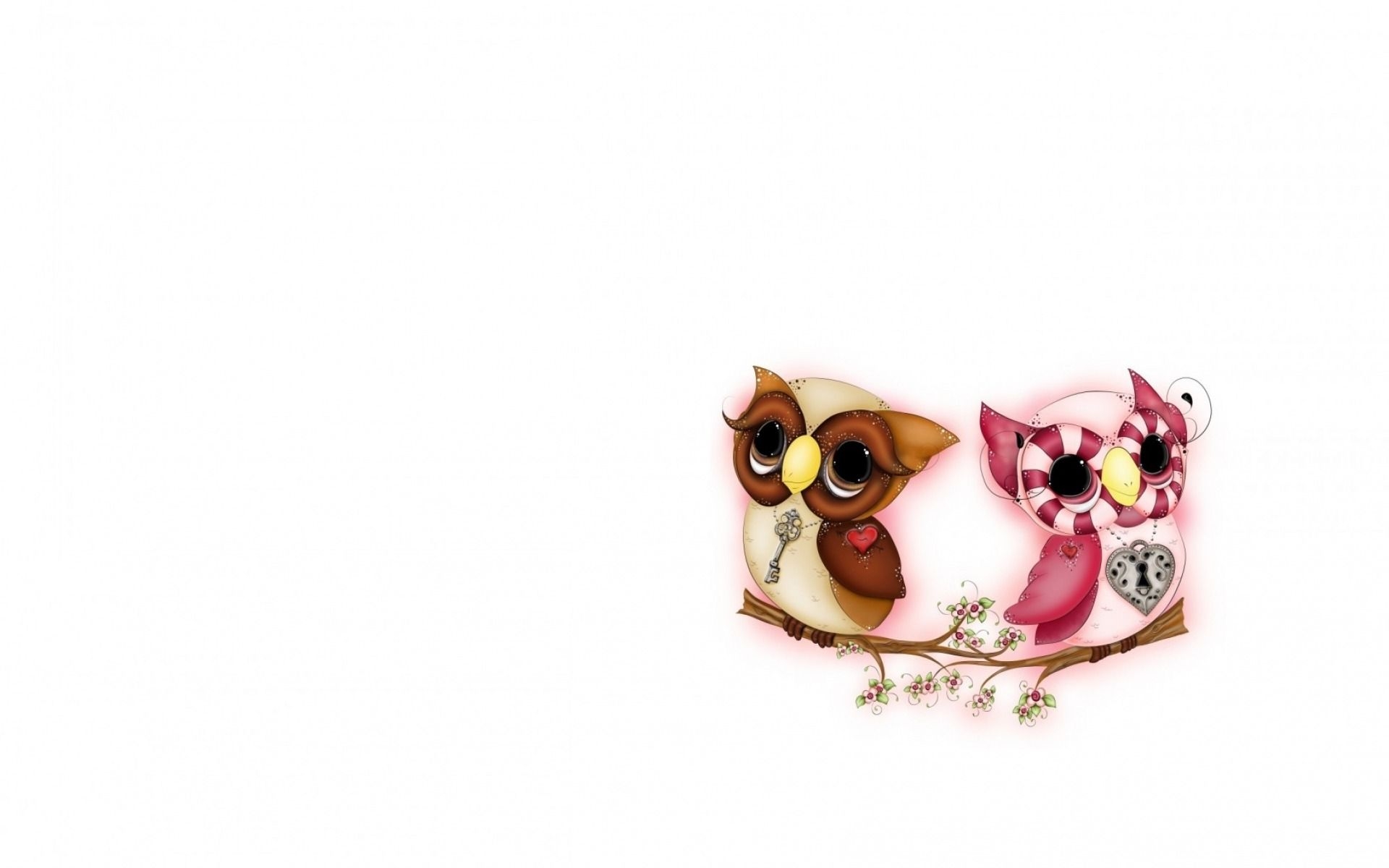 1920x1200 Two Owls Cute Couple wallpaper. Two Owls Cute Couple, Desktop