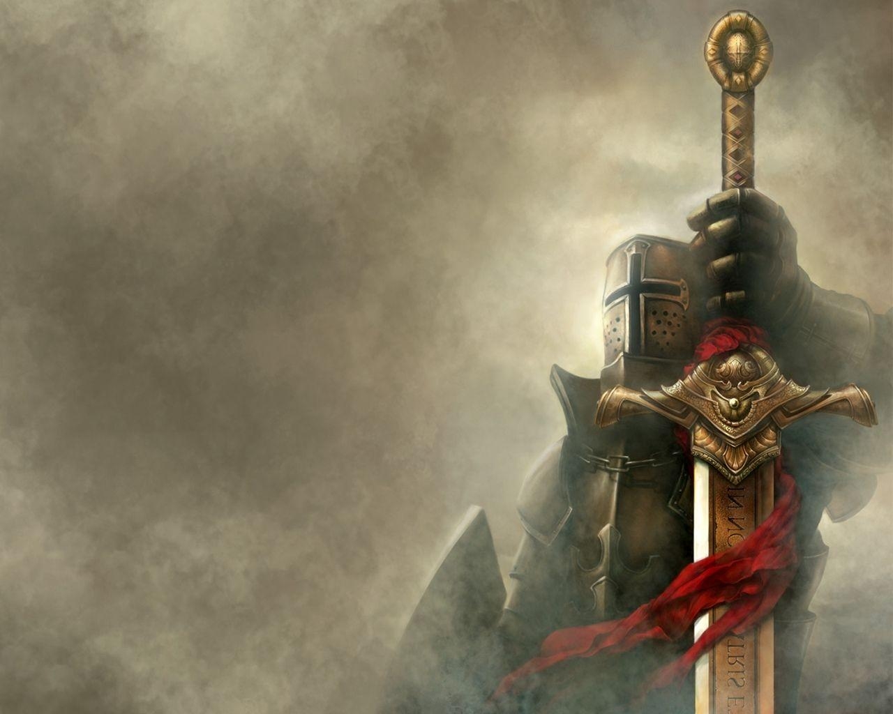 1280x1030 Knight Sword Wallpaper HD #baM. Knight sword, Knight, Desktop