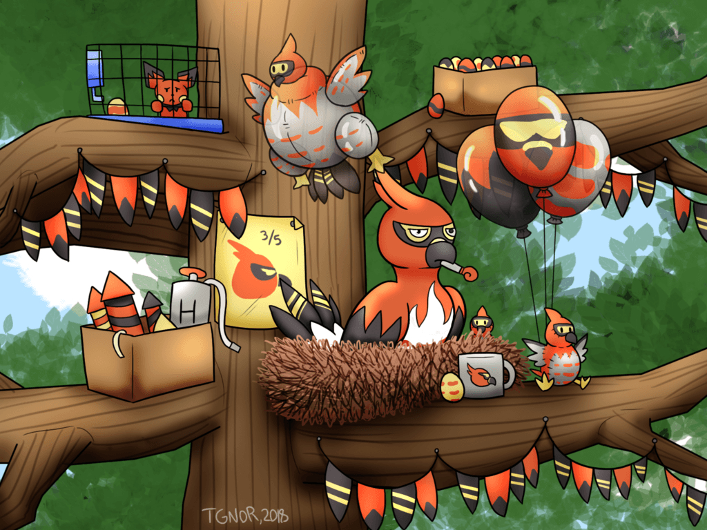 1030x770 Happy Talonflame Day! by TheGuyNoOneRemembers - Fur Affinity [dot] net, Desktop