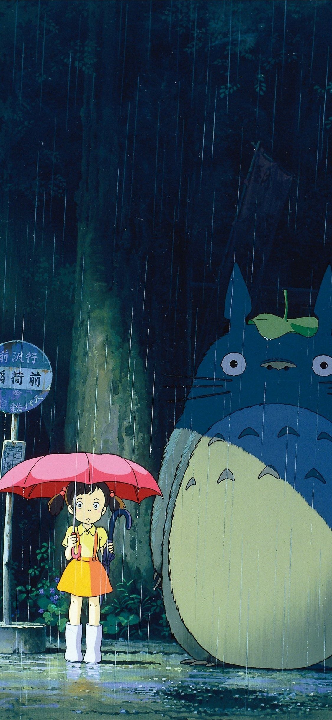 1130x2440 My Neighbor Totoro Phone in 2020 #studioghibli #trends #iPhone11Wallpaper. Wallpaper bonitos, Totoro, Animes wallpaper, Phone