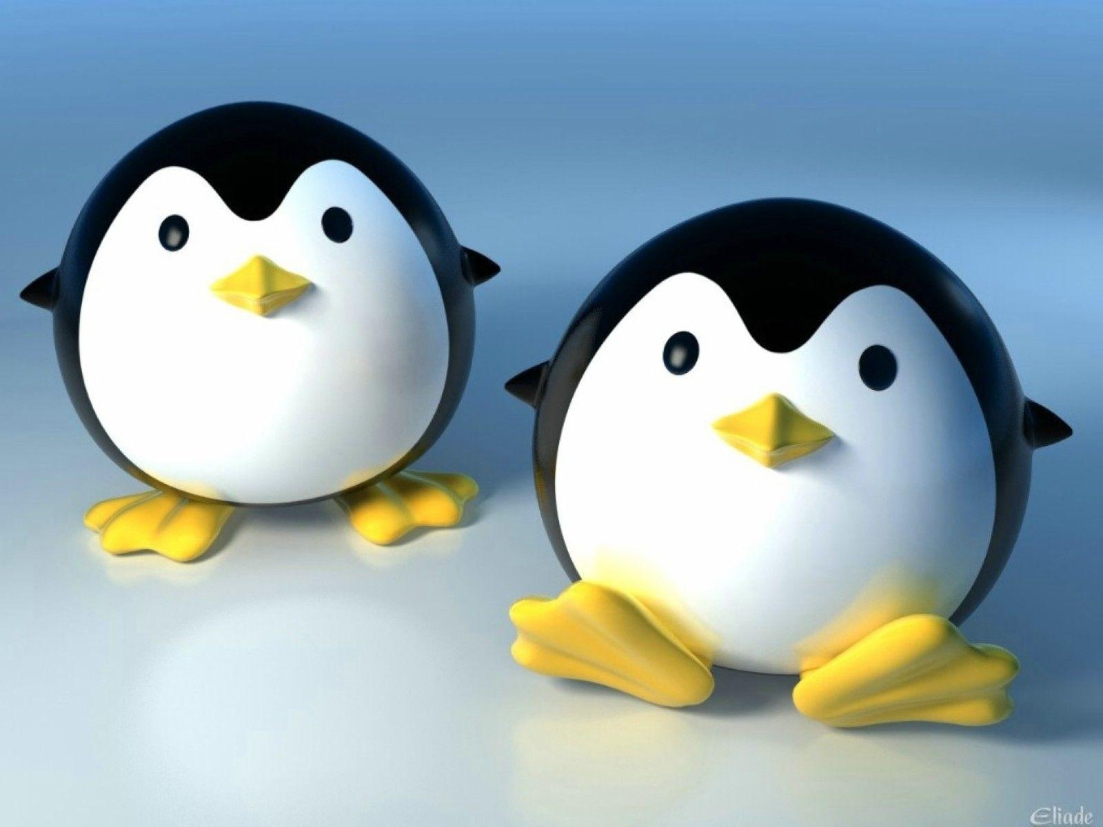 1600x1200 Cute Image Of Penguins, Desktop