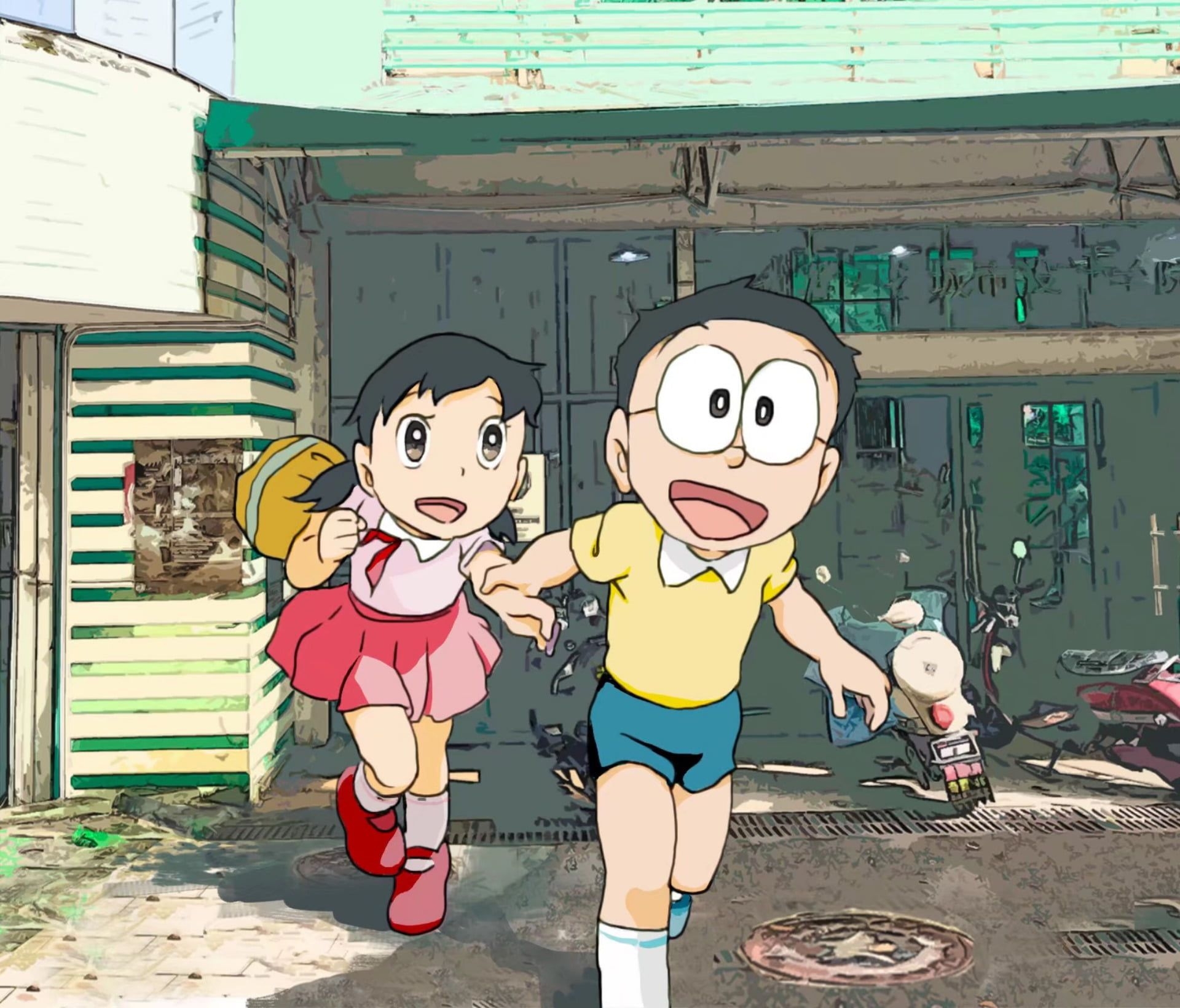 1920x1640 Anime #Doraemon Nobita Nobi Shizuka Minamoto P #wallpaper, Desktop