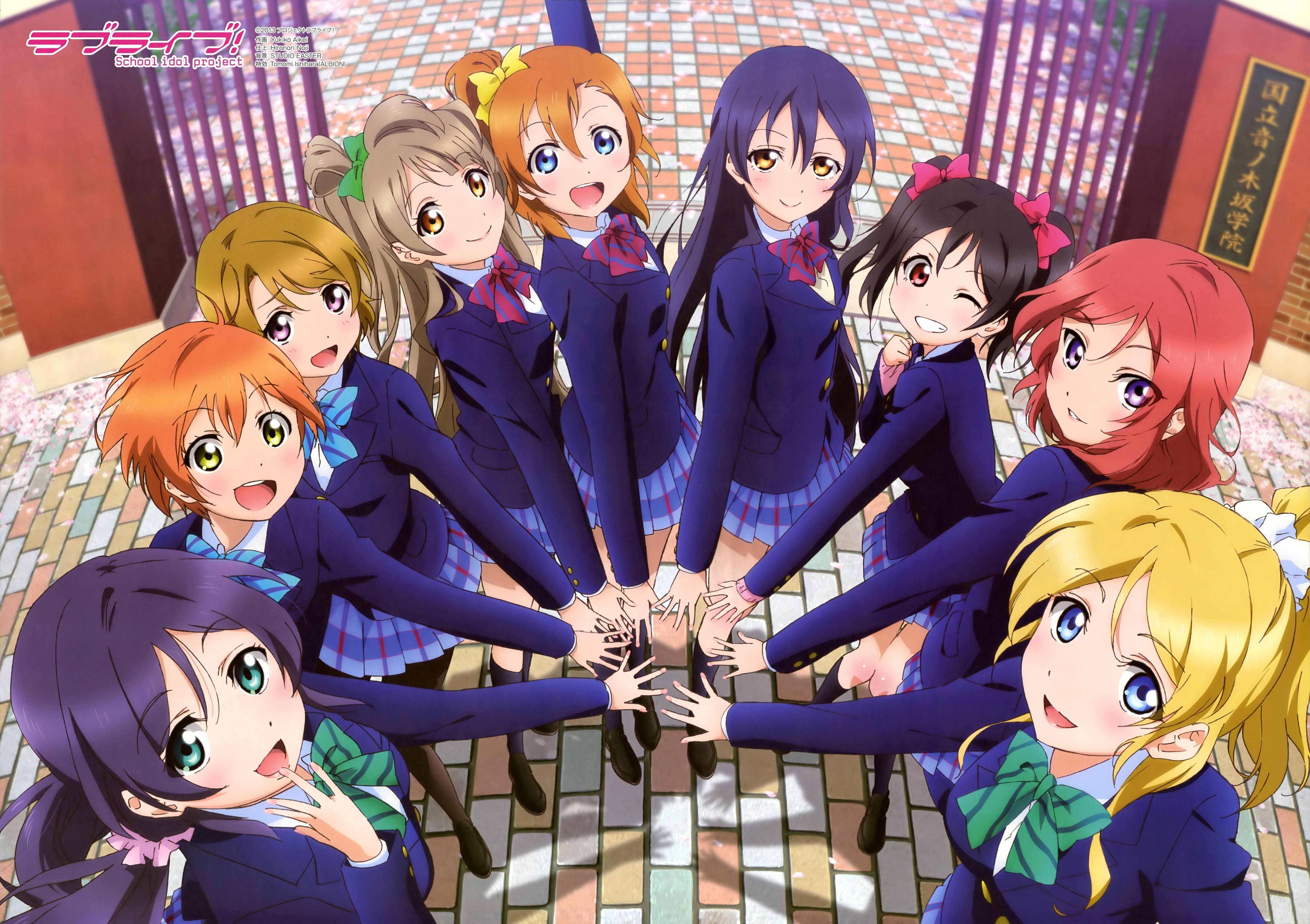 5620x3970 Love Live School Idol Project Anime Series Group Girls Live School Idol Project HD Wallpaper, Desktop