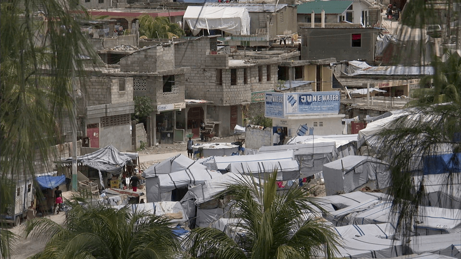 1920x1080 Haiti, Port Au Prince, Housing Stock Video Footage, Desktop